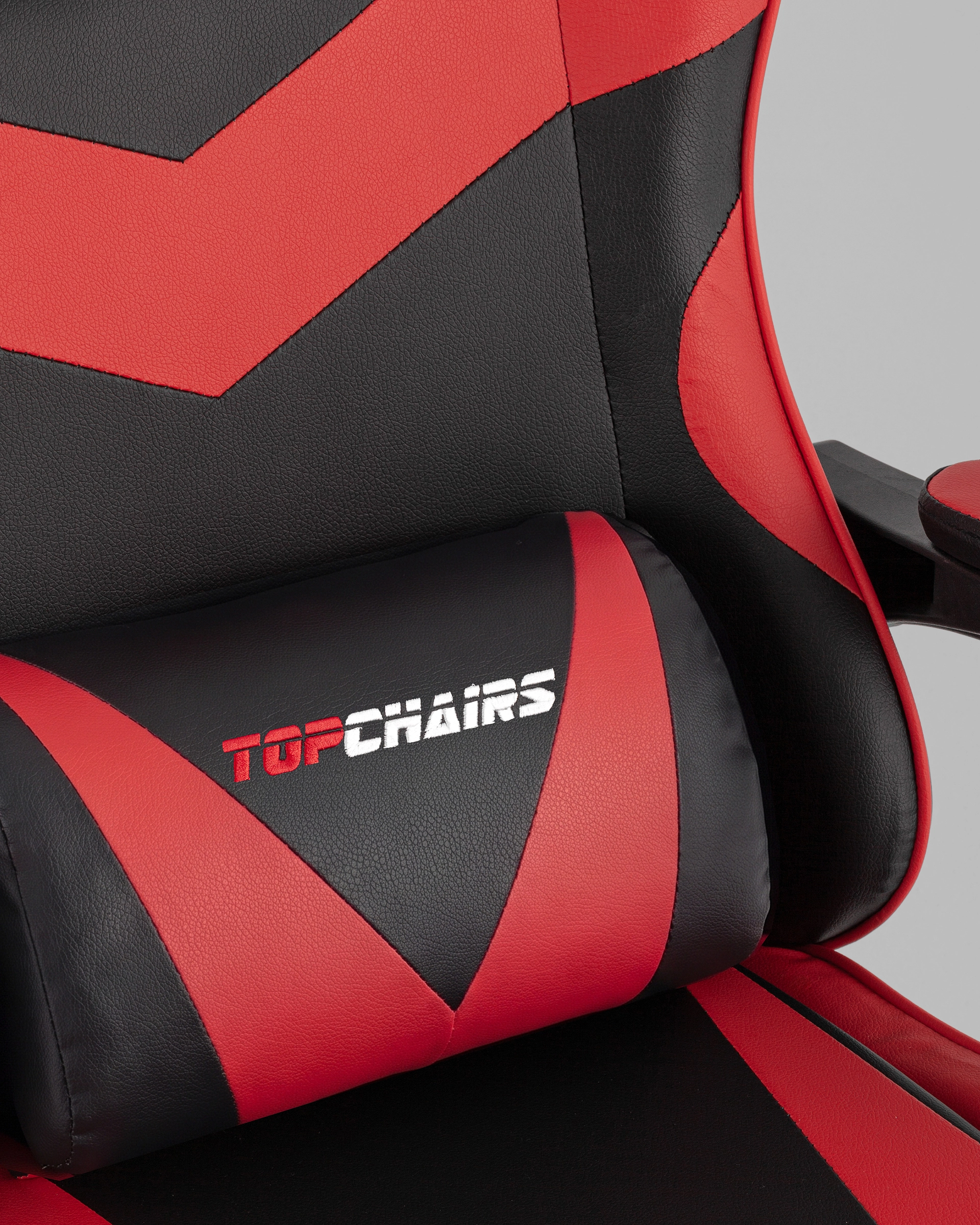 Кресло спортивное TopChairs MG-7019 черно-красный