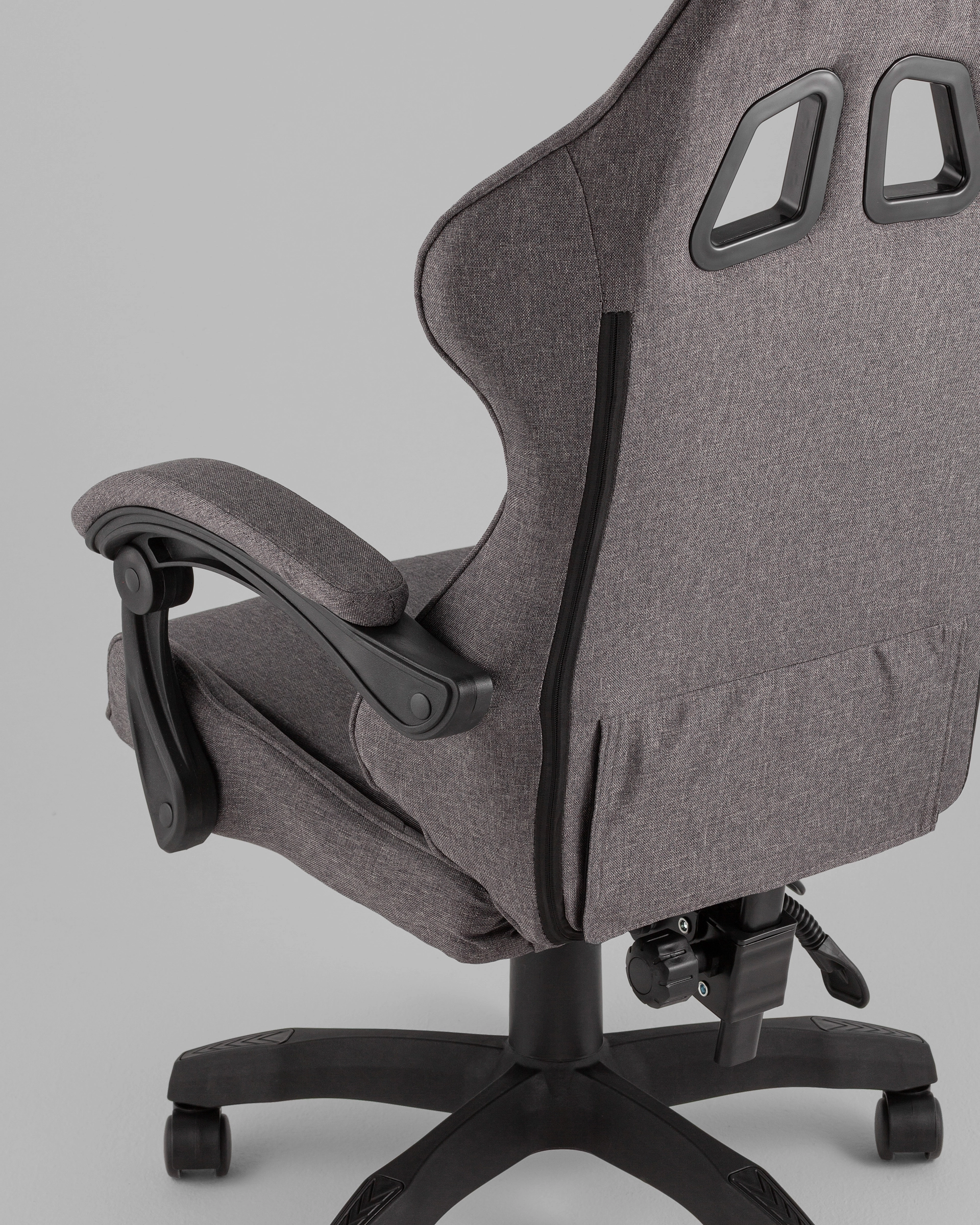 Кресло спортивное TopChairs MG-7036 ткань серый