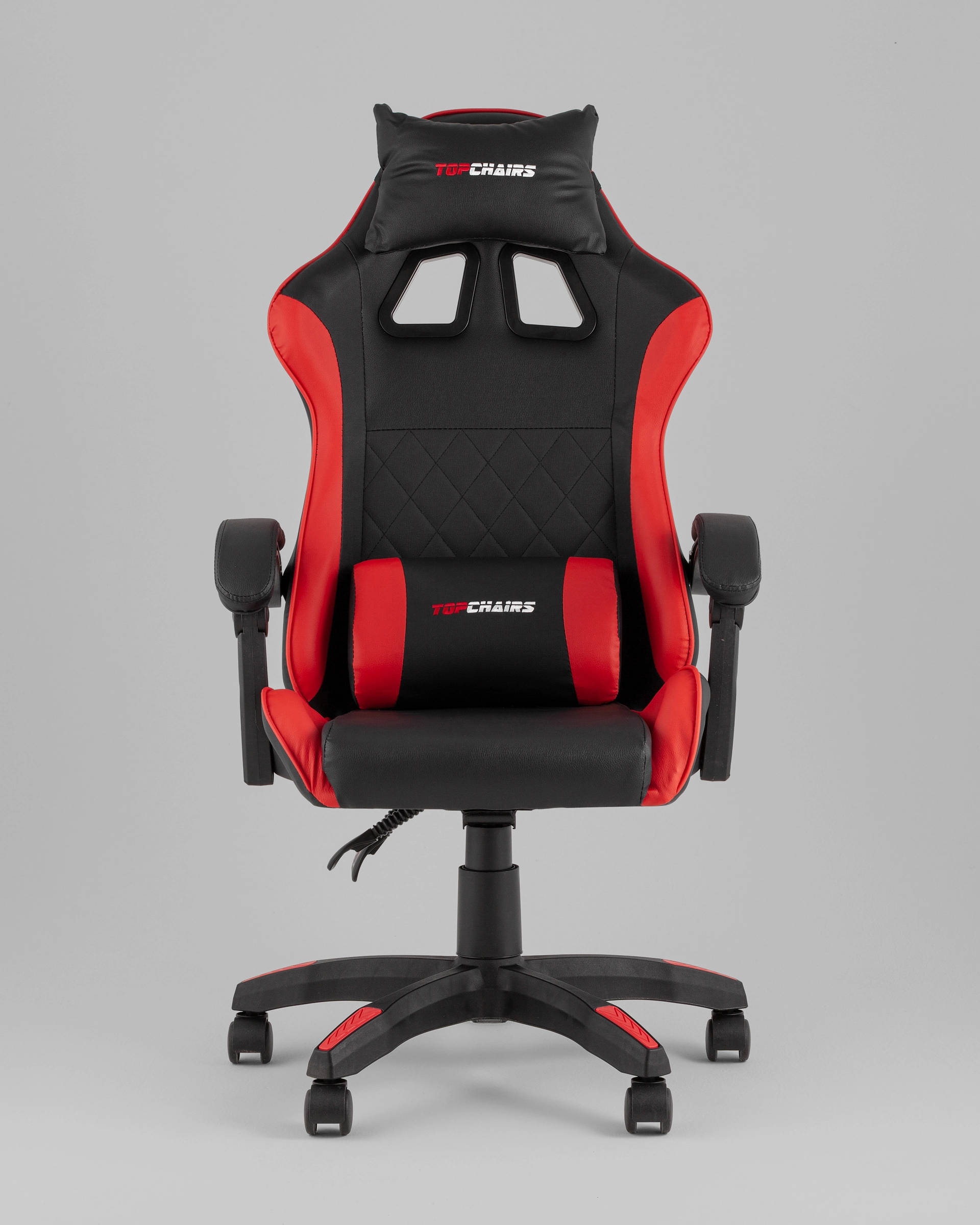 Кресло спортивное TopChairs MG-7043 черно-красный