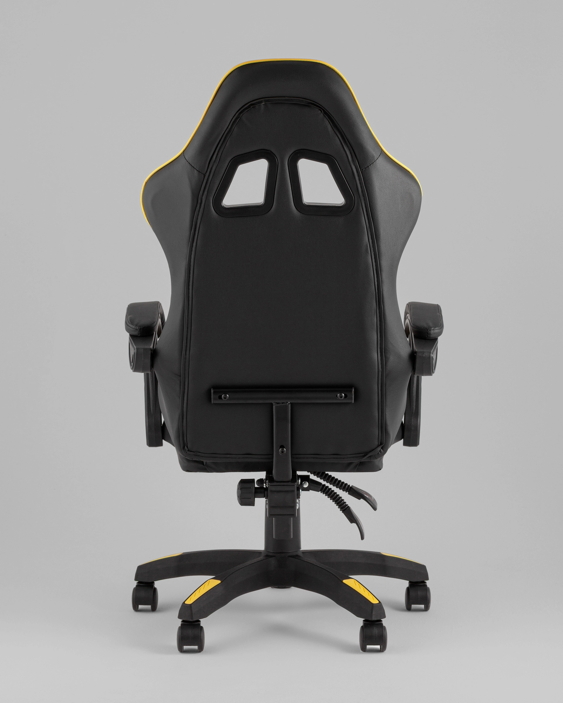 Кресло спортивное TopChairs MG-7043 черно-жёлтый