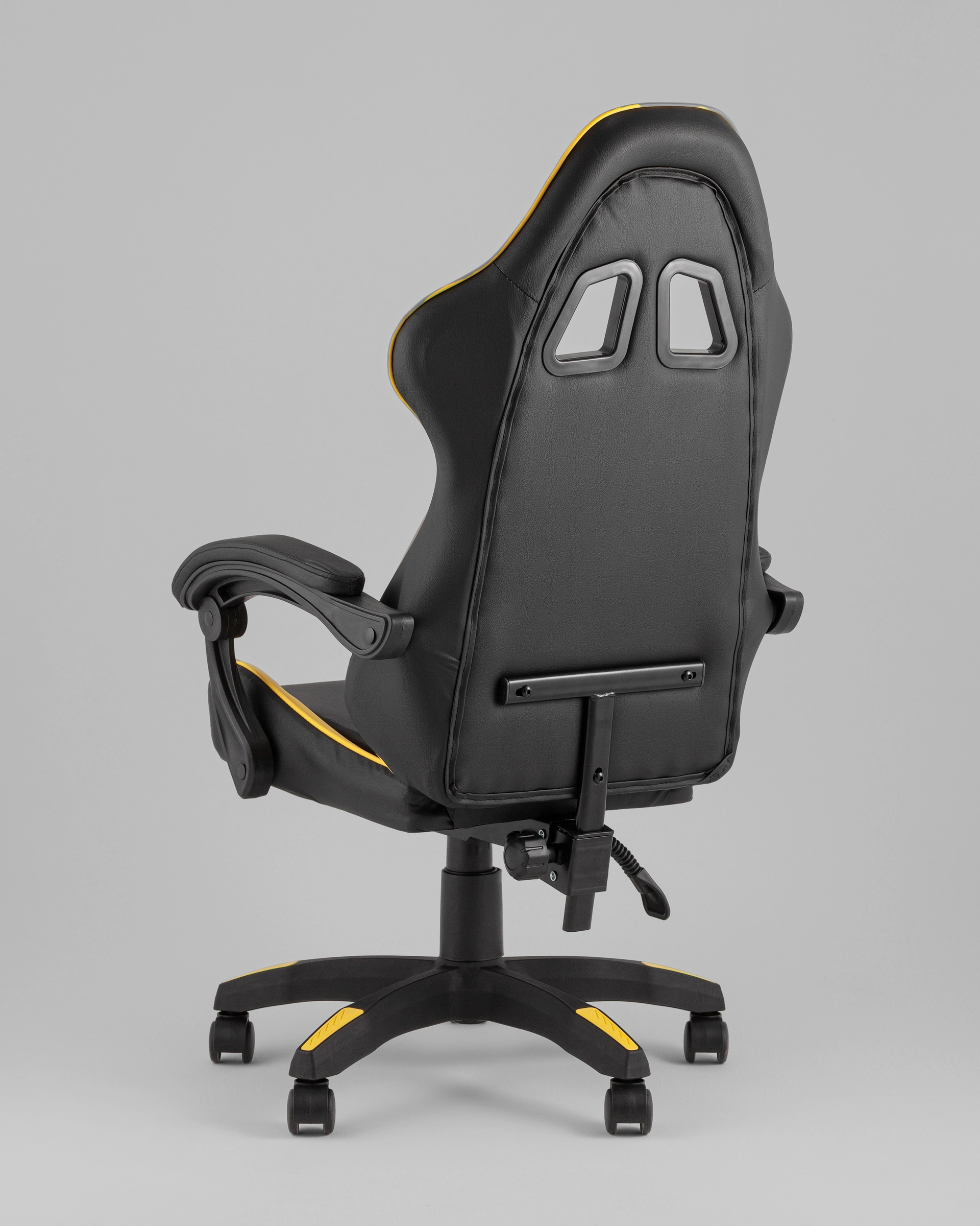 Кресло спортивное TopChairs MG-7043 черно-жёлтый