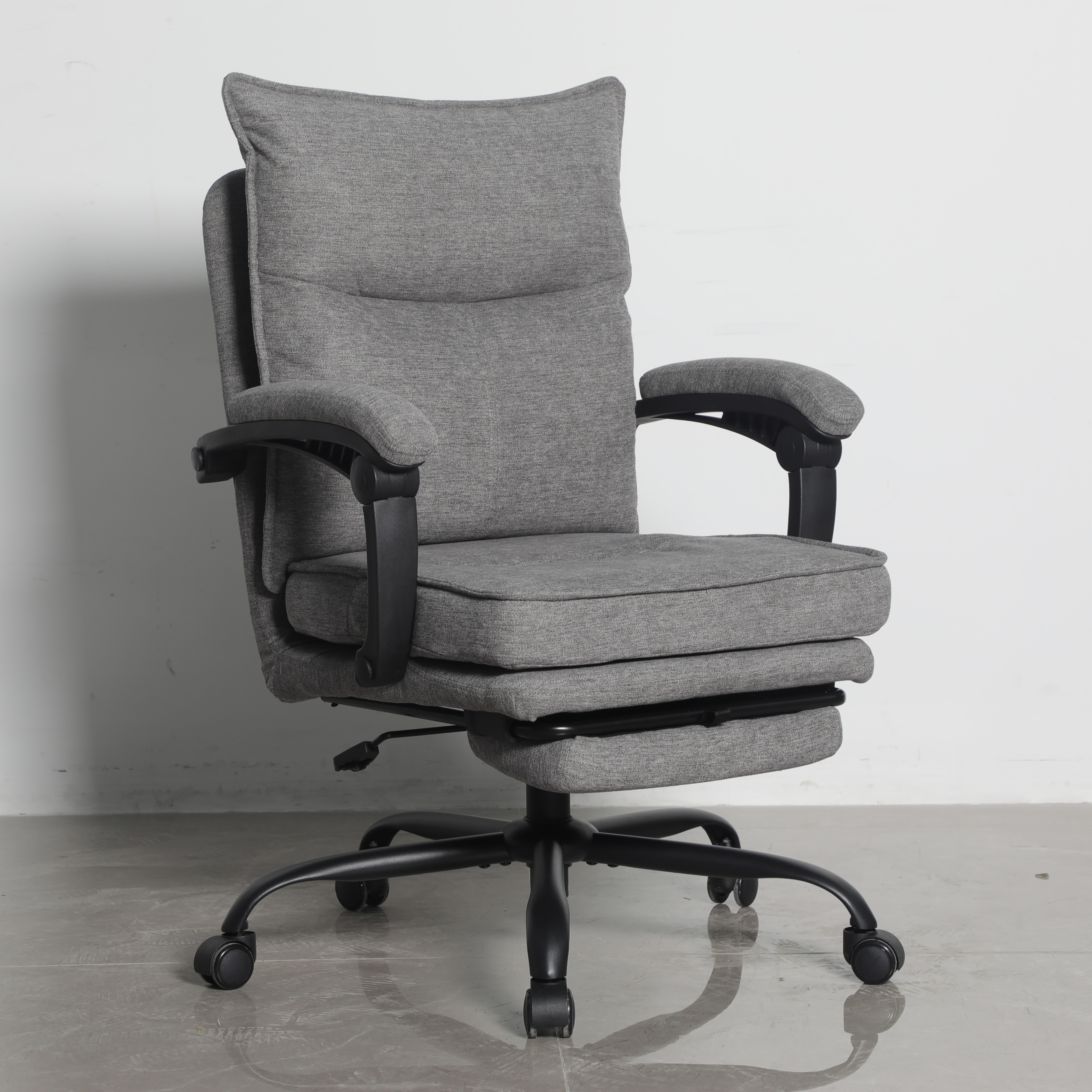 Кресло офисное TopChairs 6078A тёмно-серый