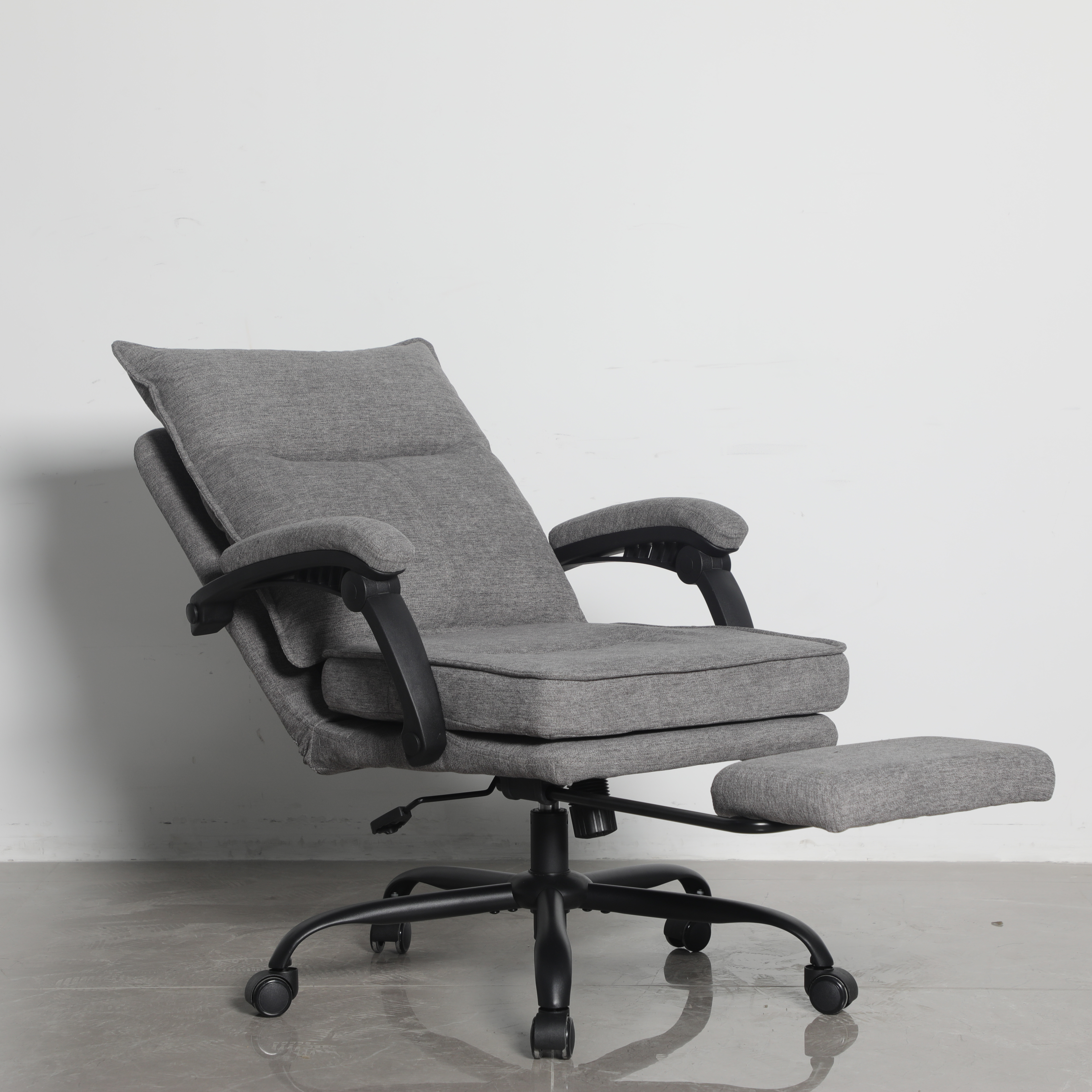 Кресло офисное TopChairs 6078A тёмно-серый