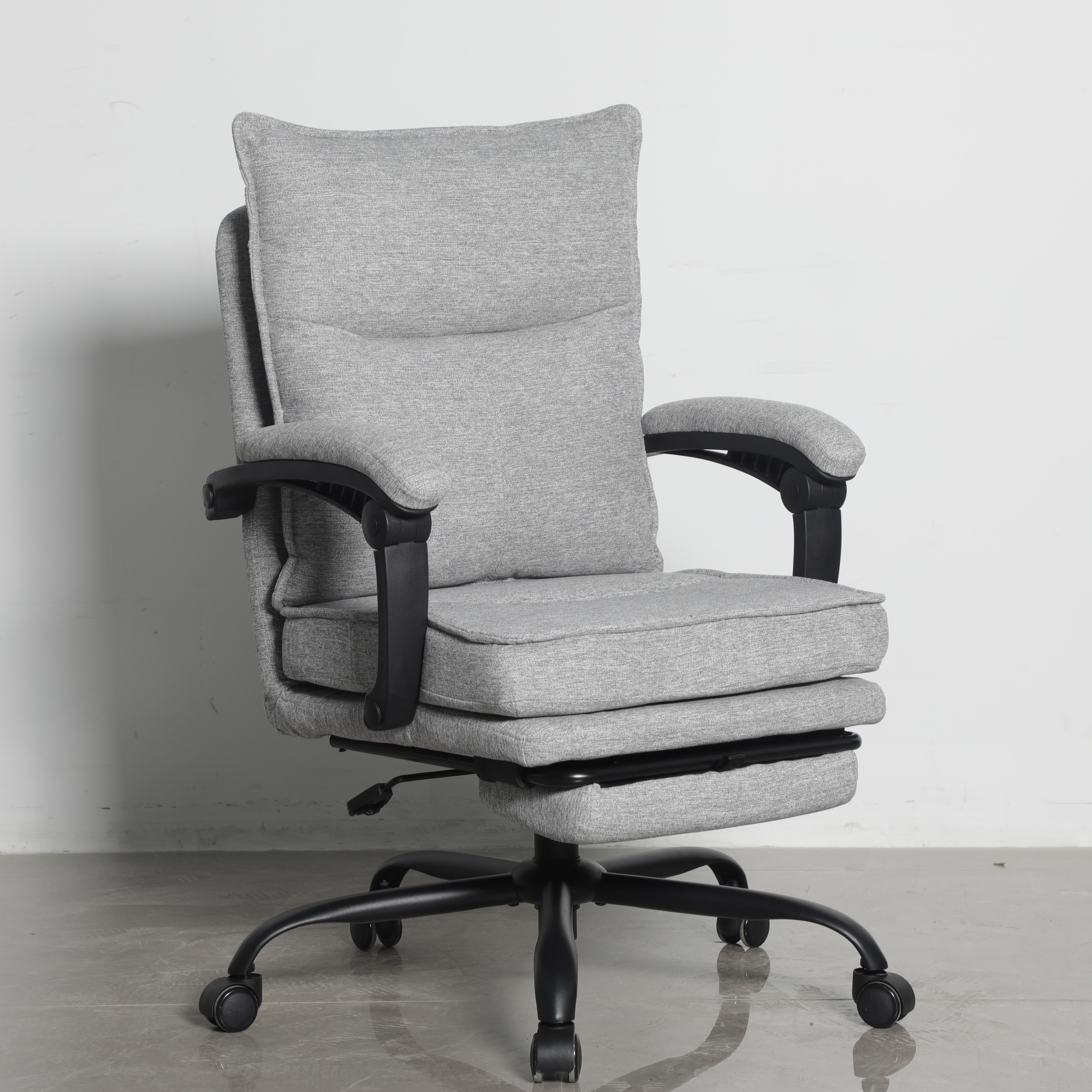 Кресло офисное TopChairs 6078A светло-серый