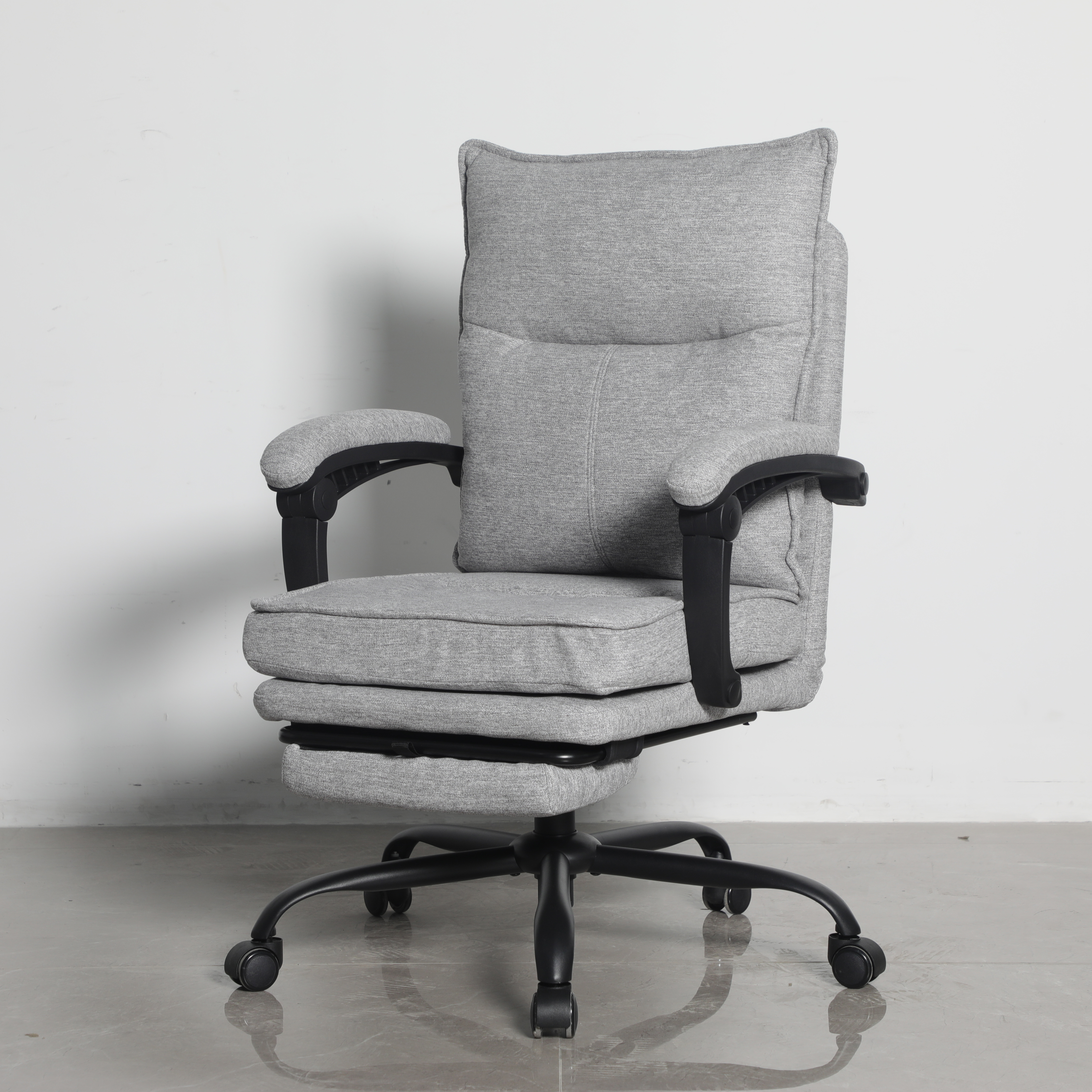 Кресло офисное TopChairs 6078A светло-серый