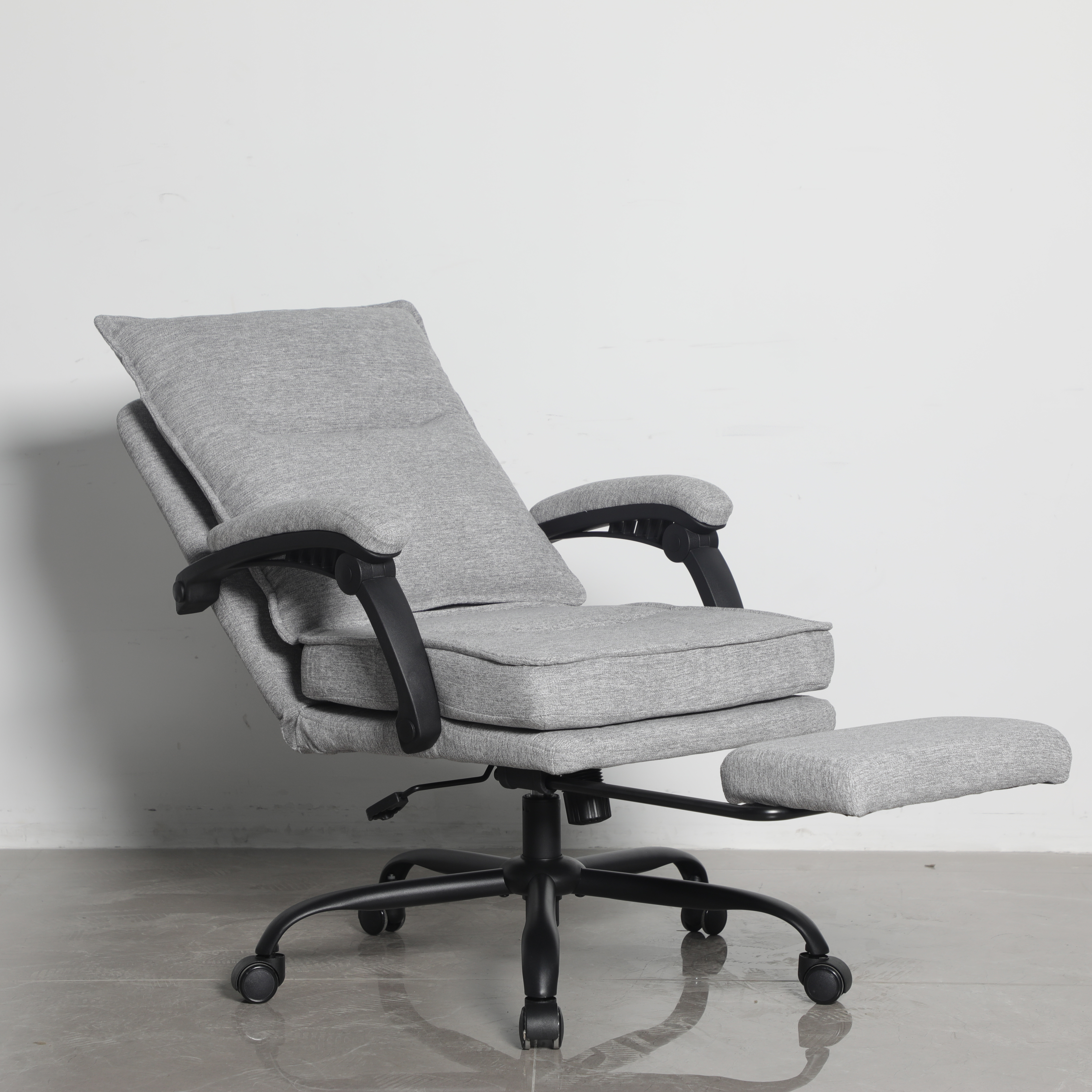 Кресло офисное TopChairs 6078A светло-серый