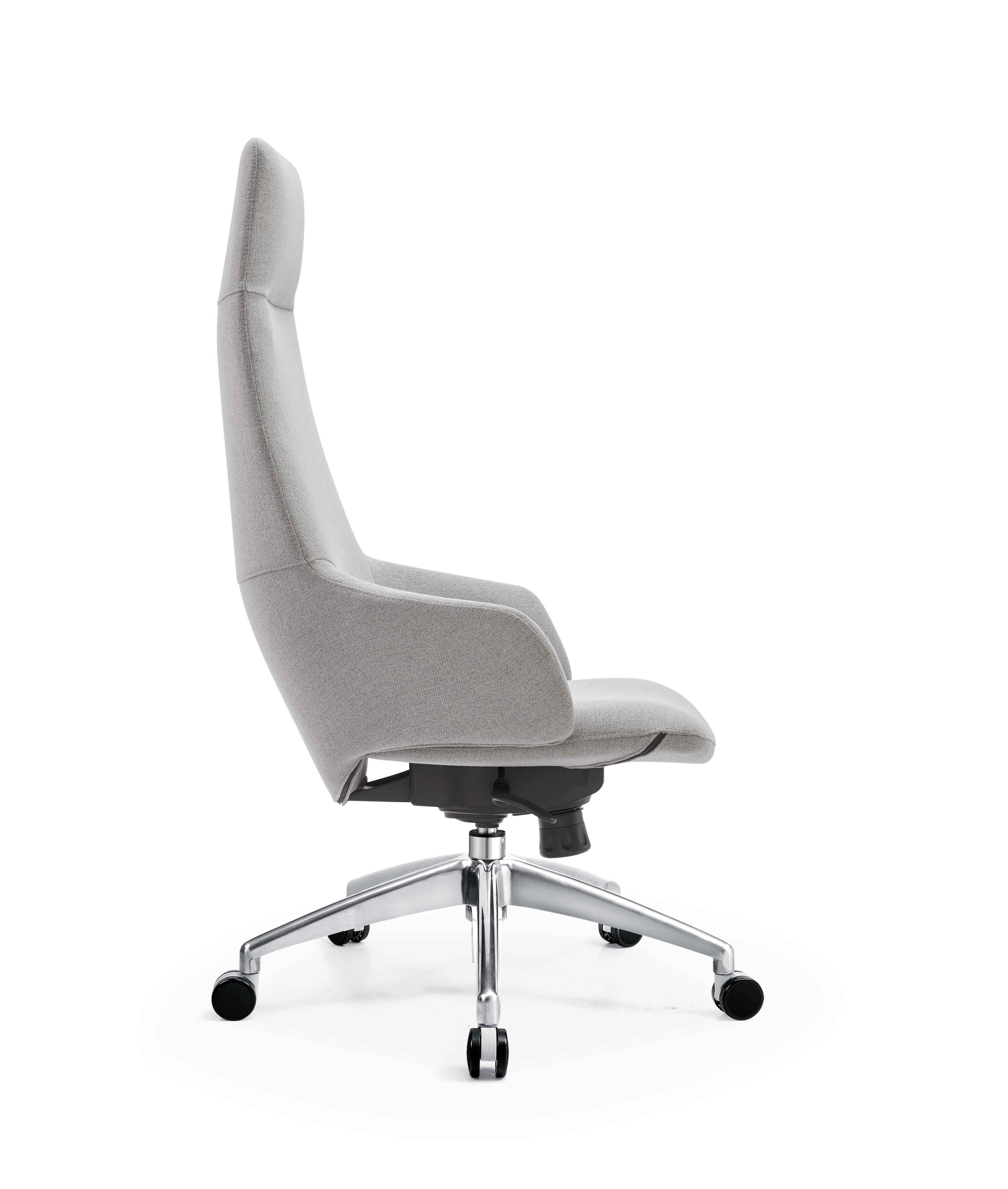 Кресло руководителя TopChairs Bow в ткани серый