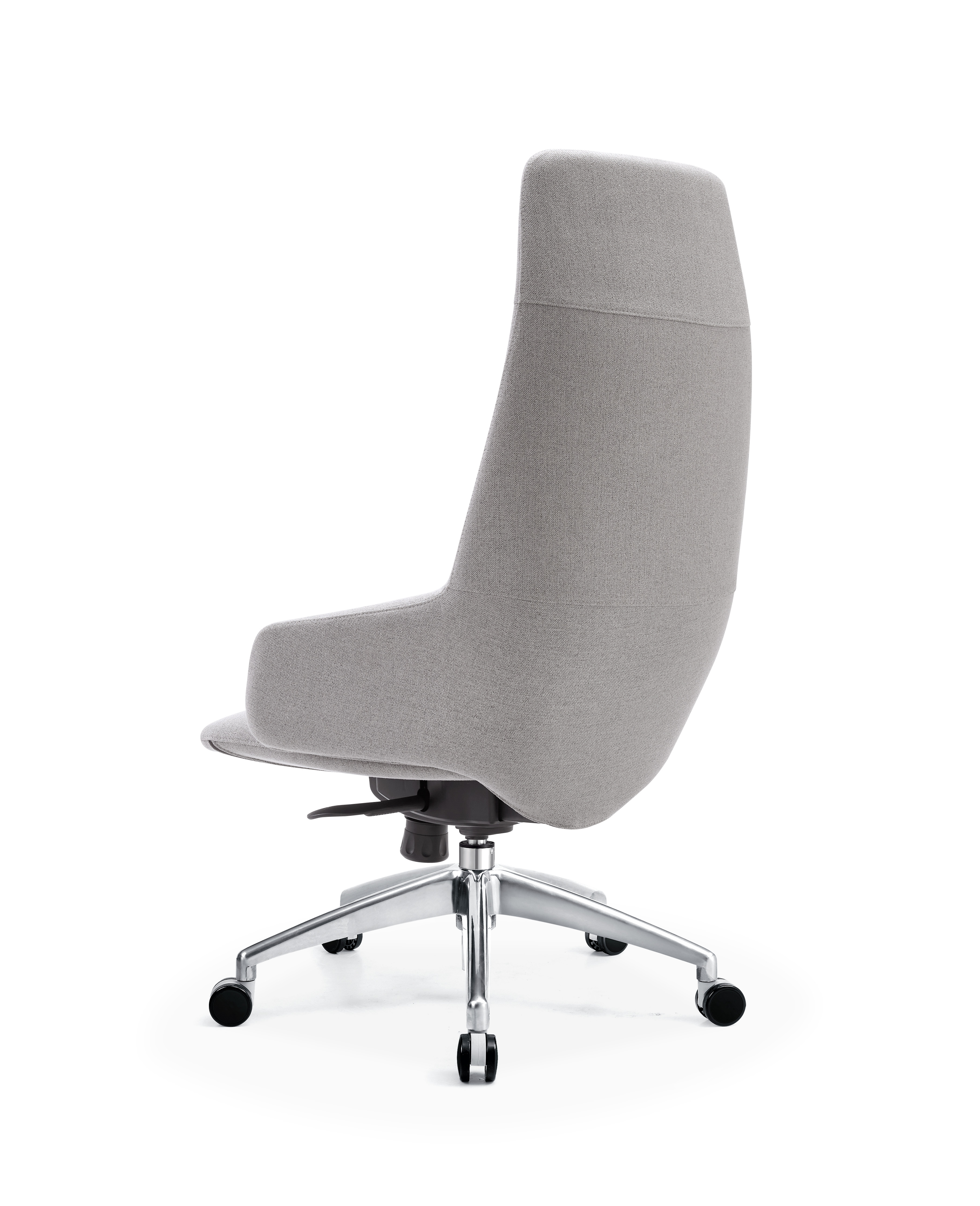 Кресло руководителя TopChairs Bow в ткани серый
