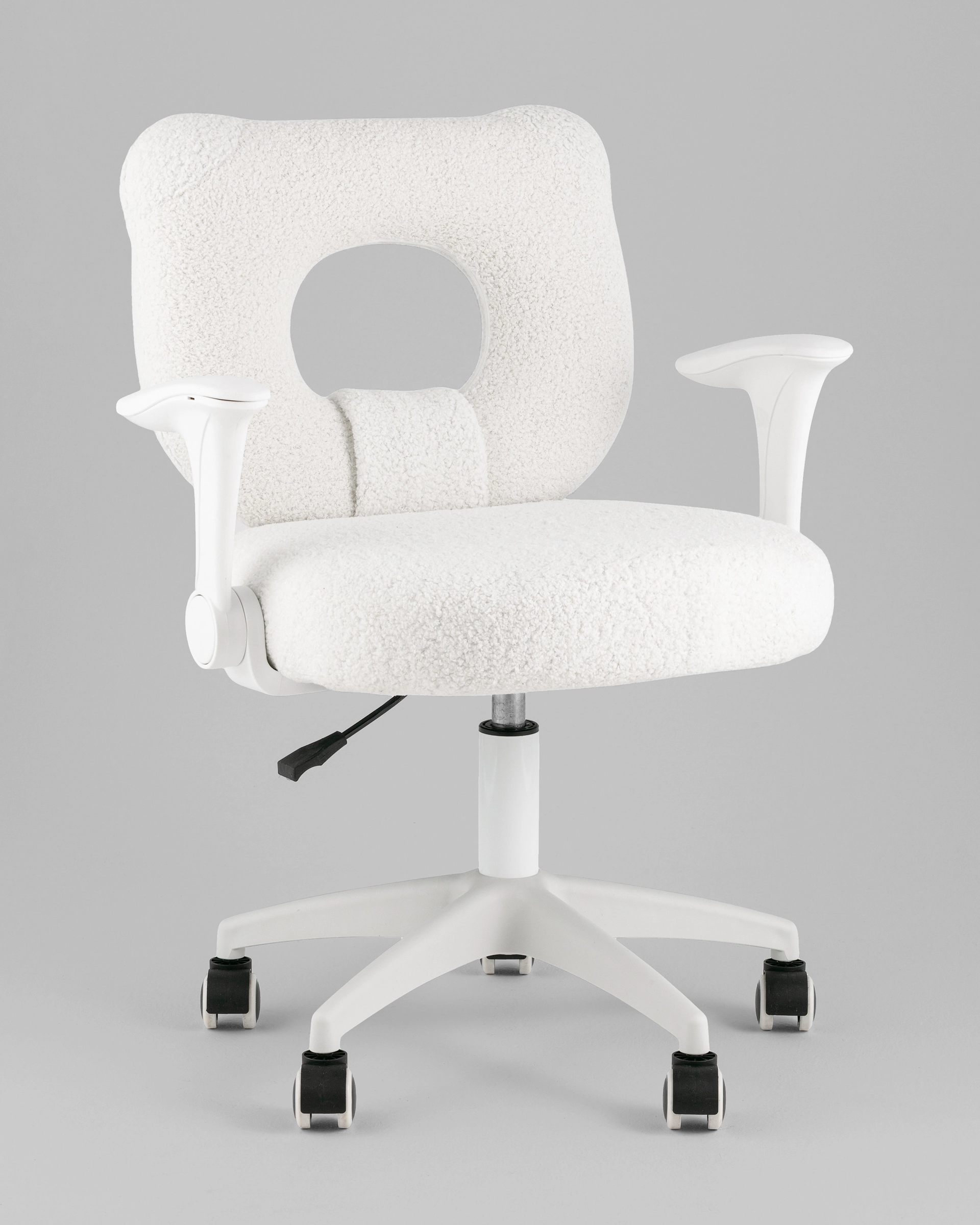 Кресло детское TopChairs Umi белый тедди