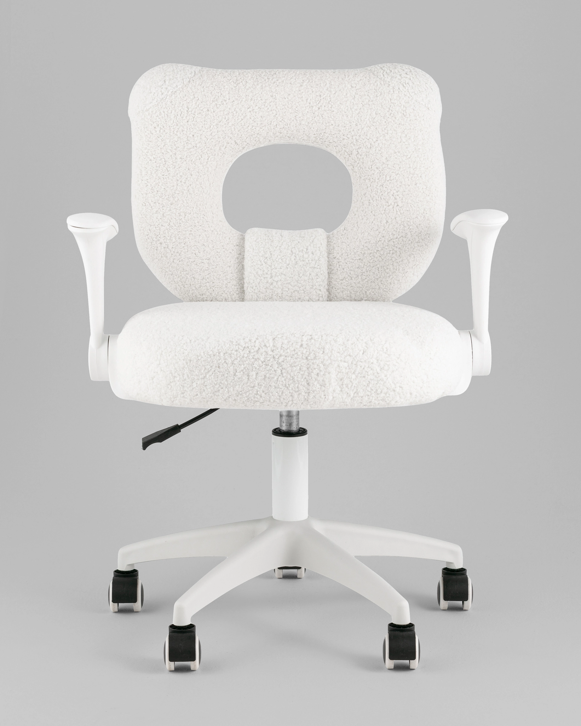 Кресло детское TopChairs Umi белый тедди