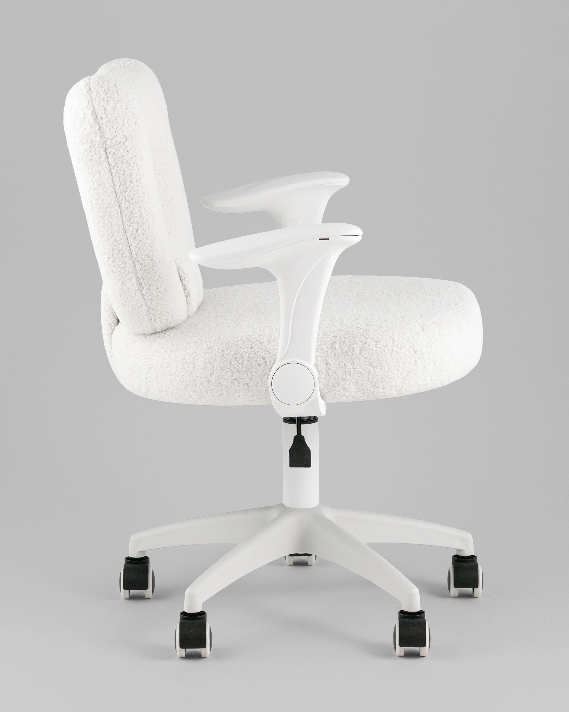Кресло детское TopChairs Umi белый тедди