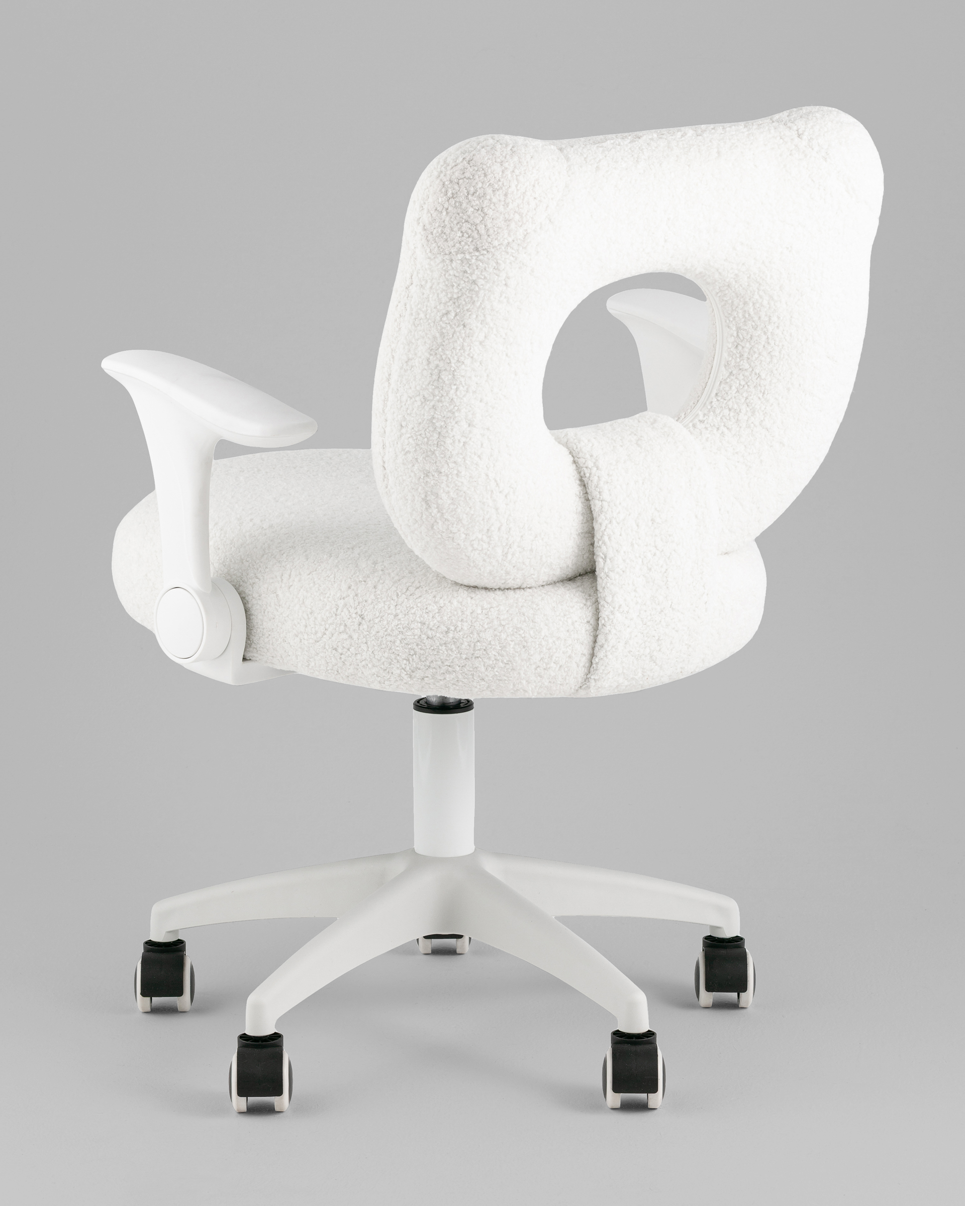 Кресло TopChairs 2590 белый тедди