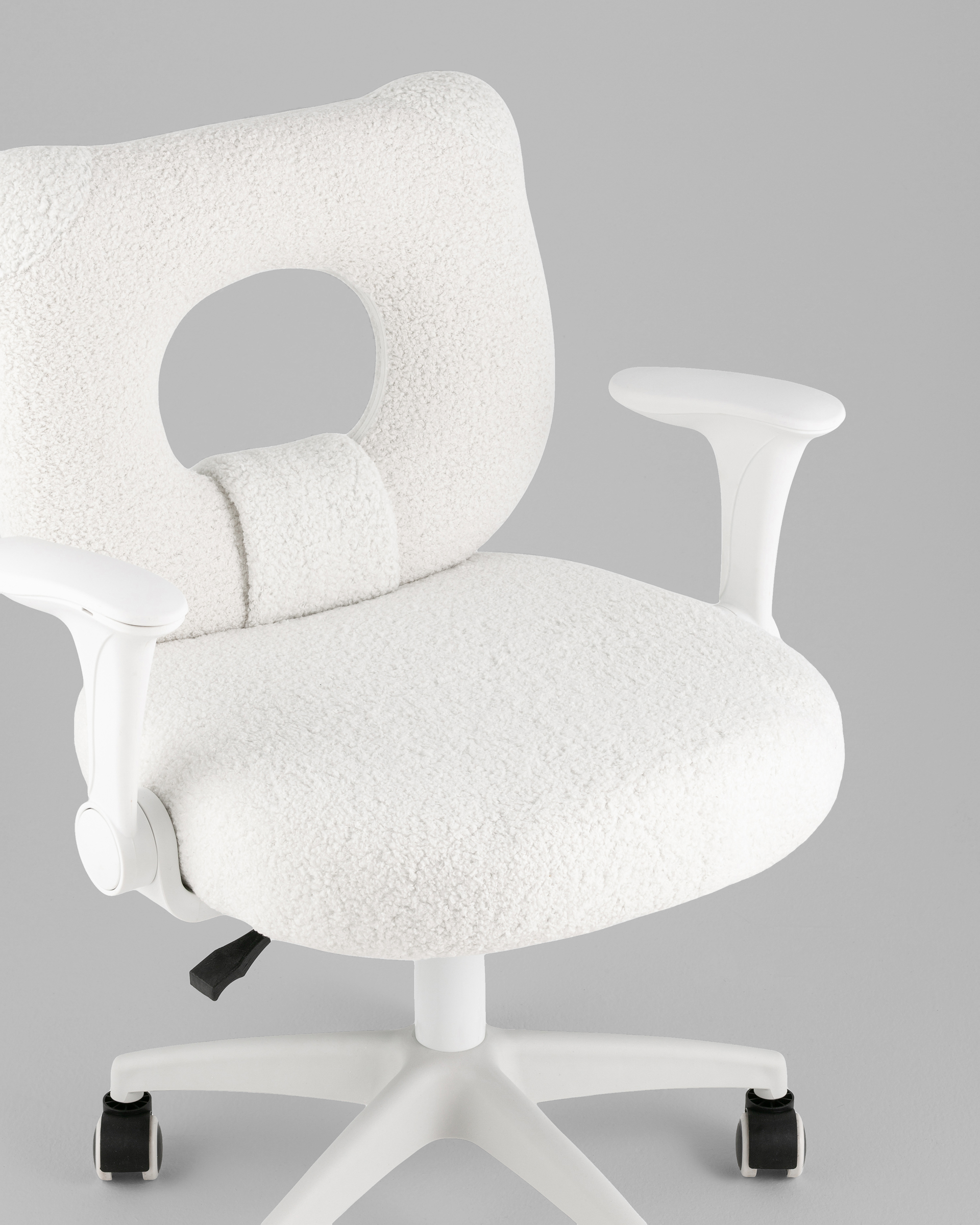 Кресло TopChairs 2590 белый тедди