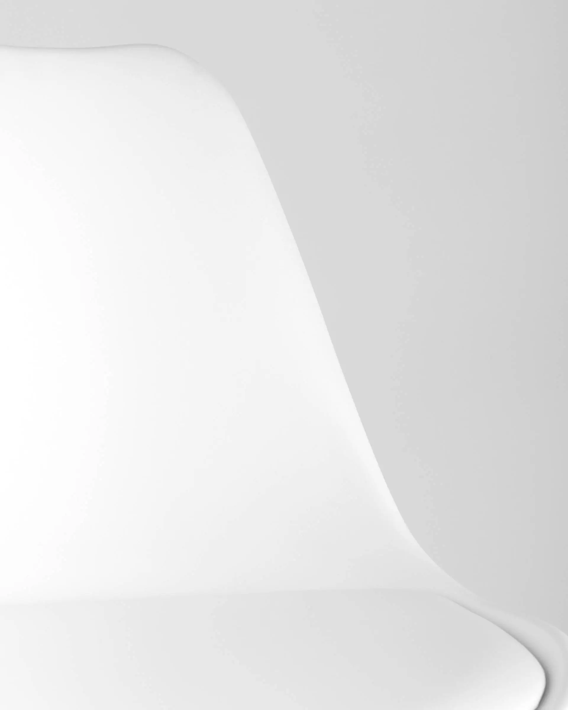 Стул FRANKFURT белый пластик ножки дерево