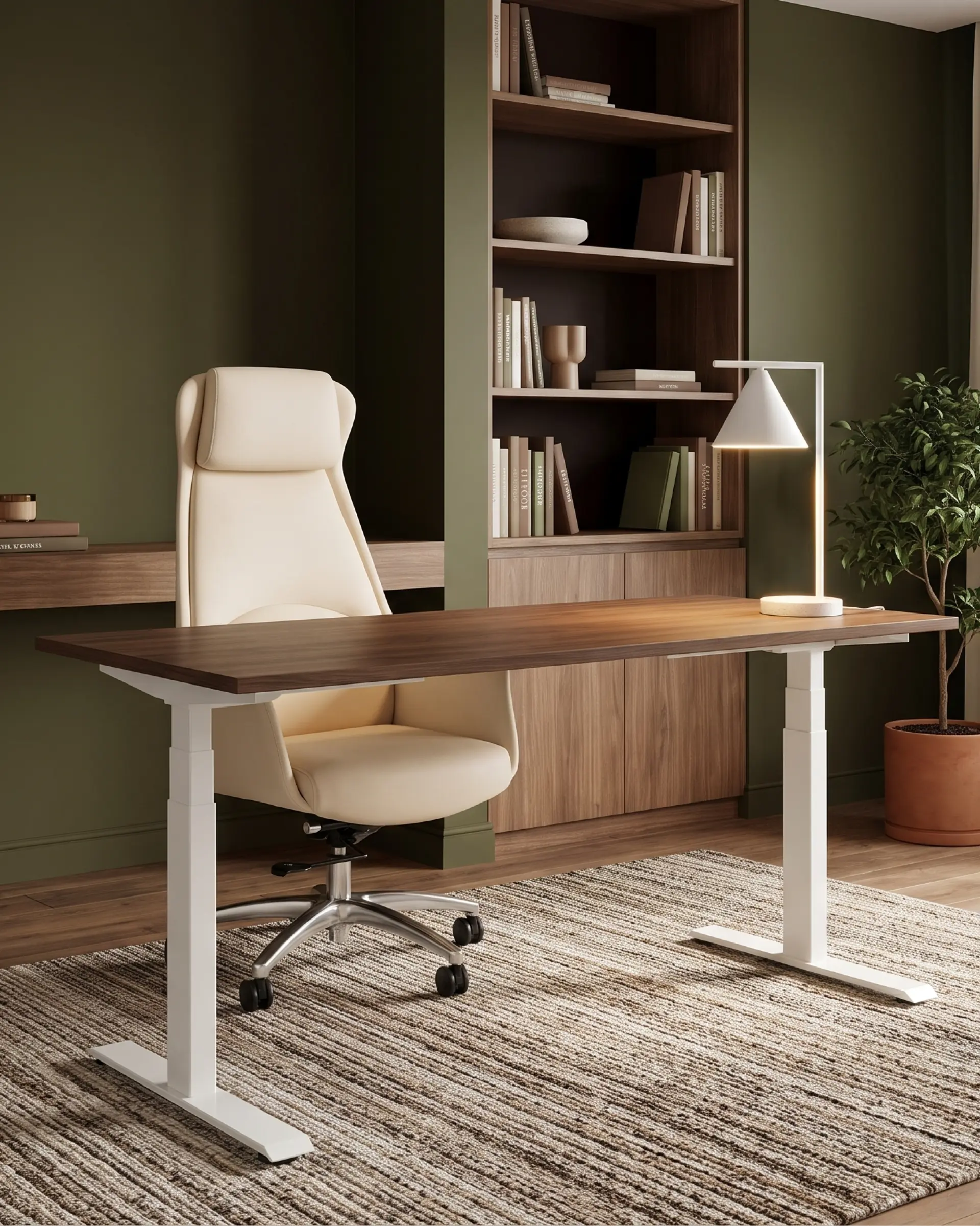 Кресло руководителя TopChairs Viking NEW бежевое