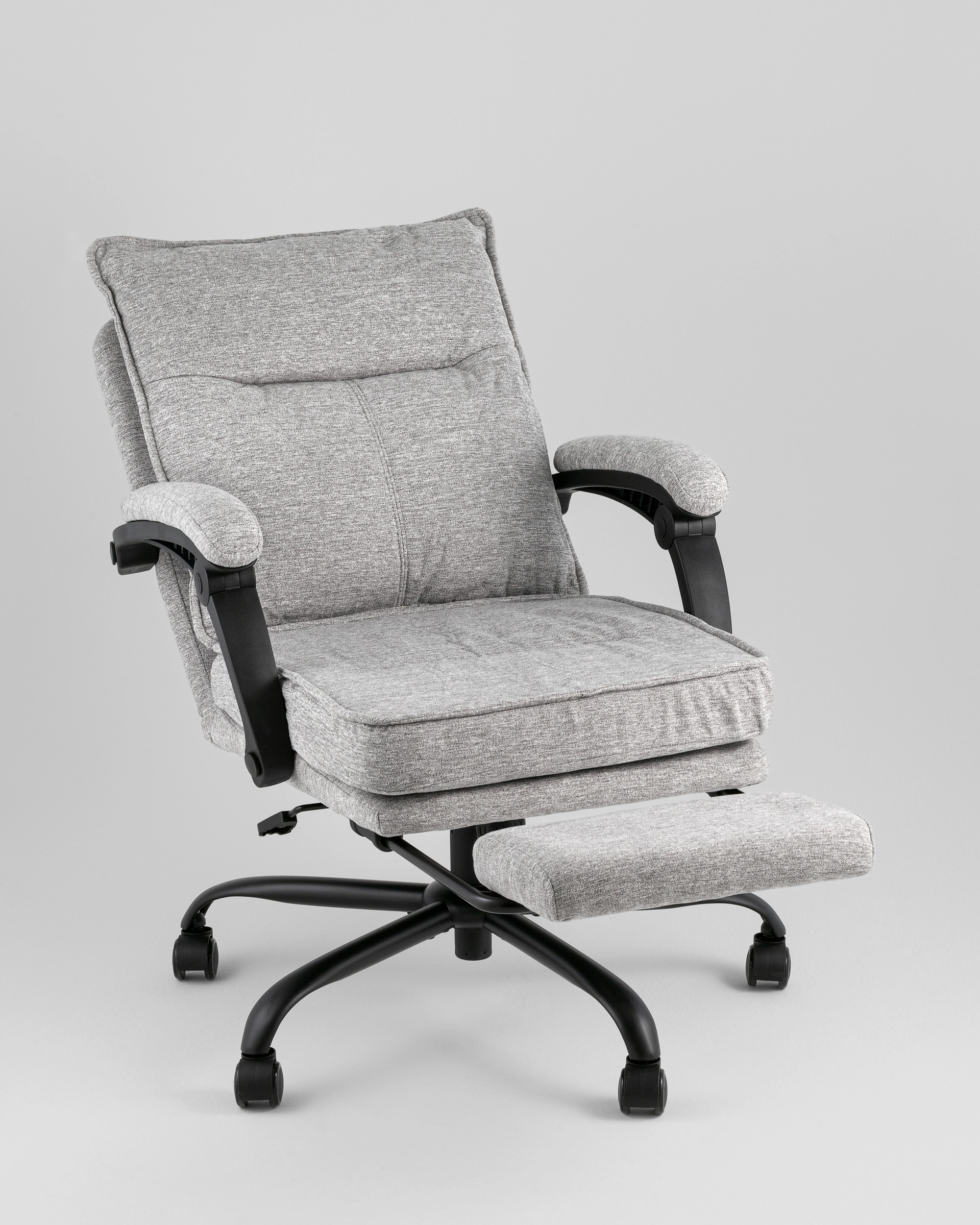 Кресло офисное TopChairs Relano светло-серый
