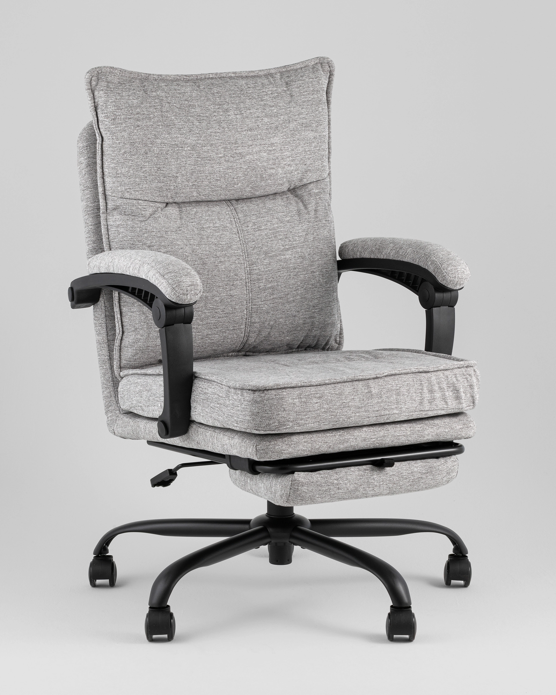 Кресло офисное TopChairs Relano светло-серый