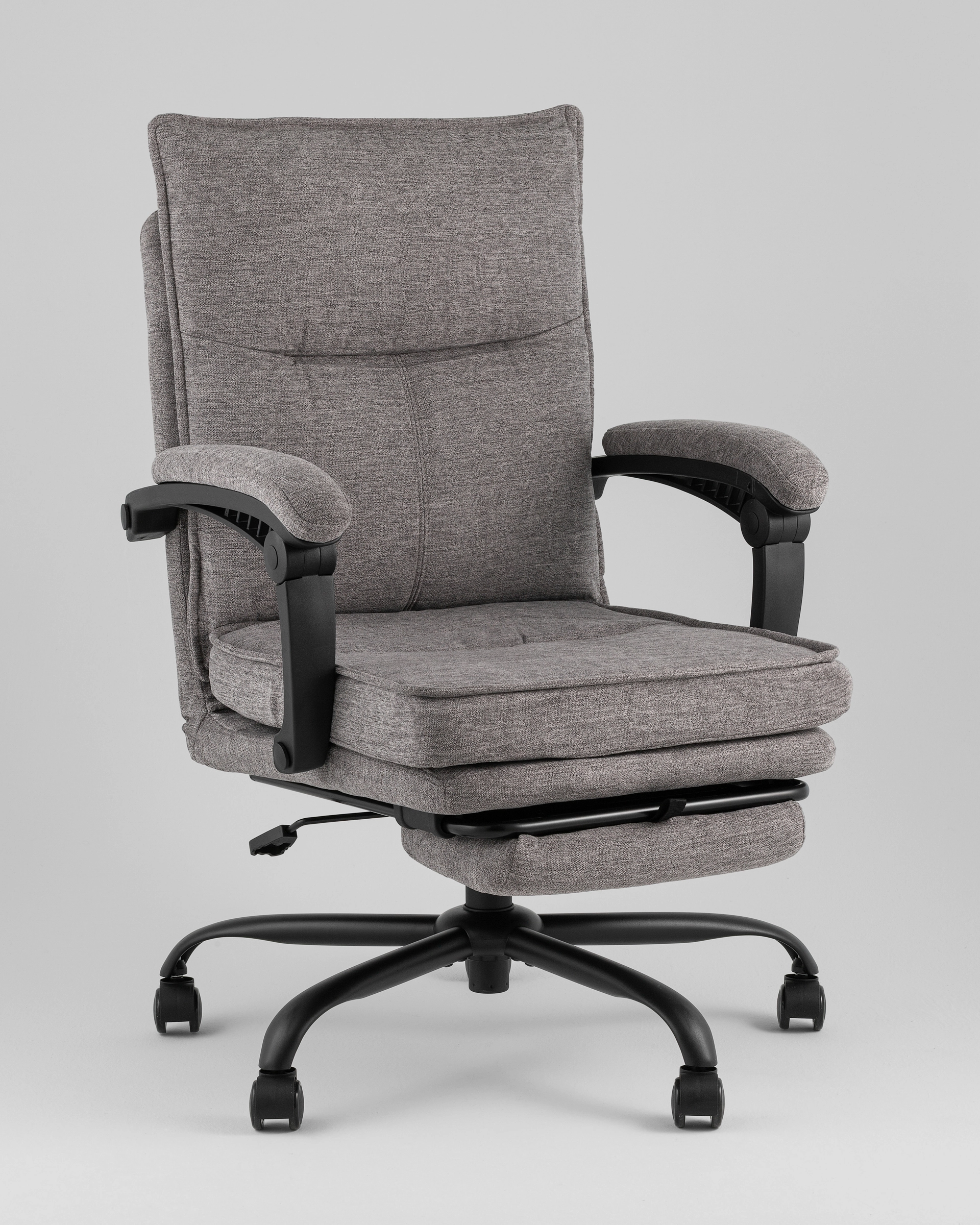 Кресло офисное TopChairs Relano тёмно-серый