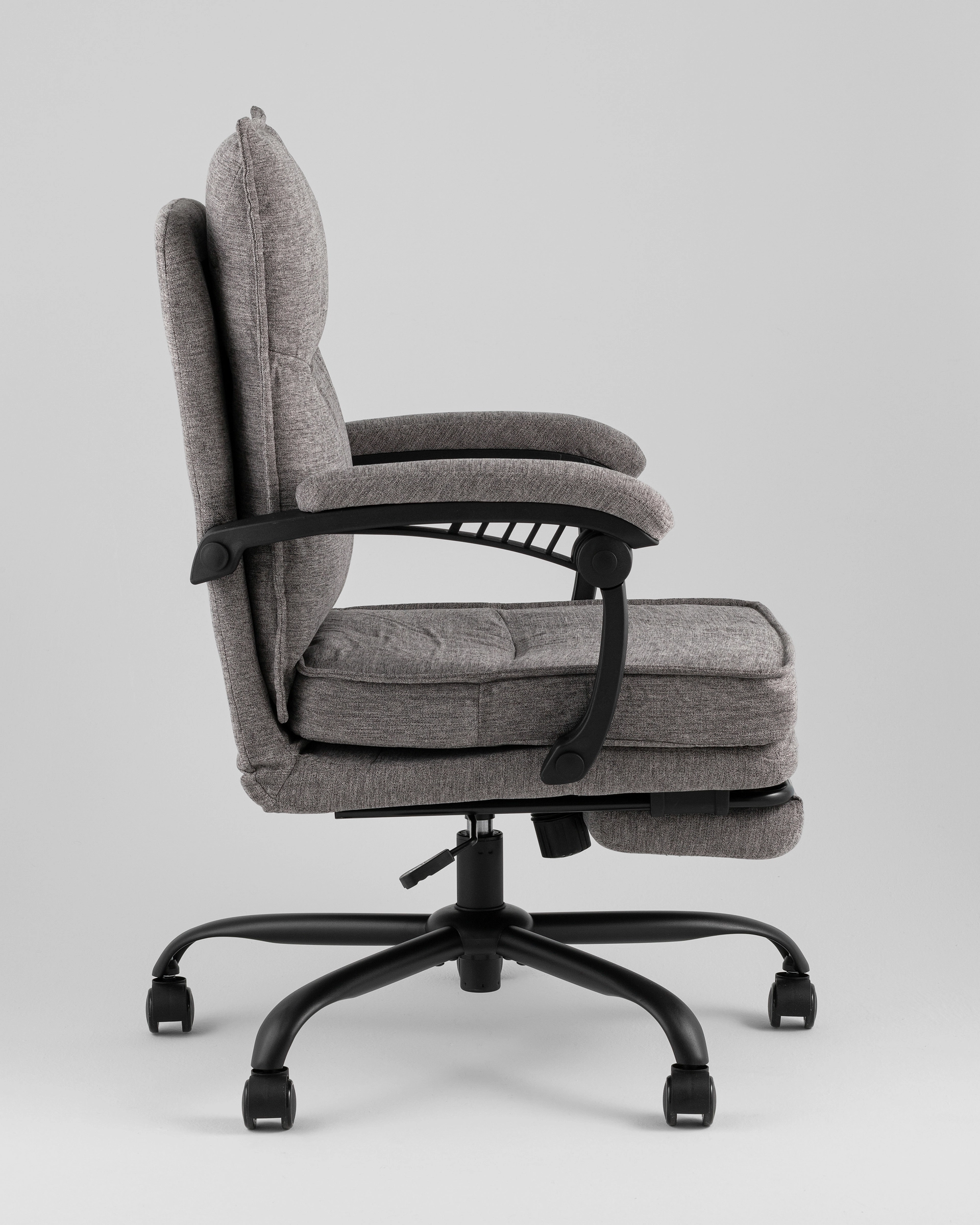 Кресло офисное TopChairs Relano тёмно-серый