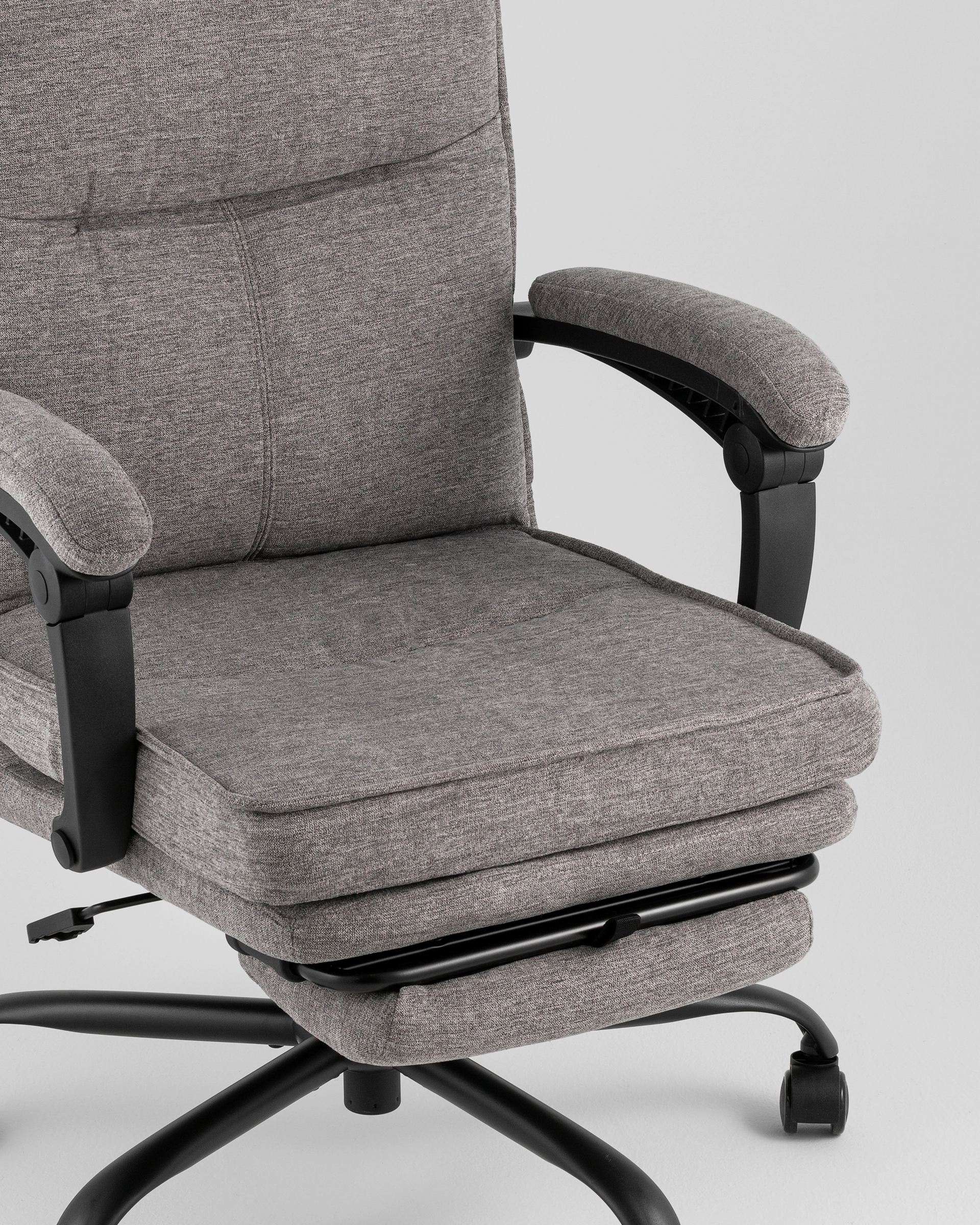 Кресло офисное TopChairs Relano тёмно-серый
