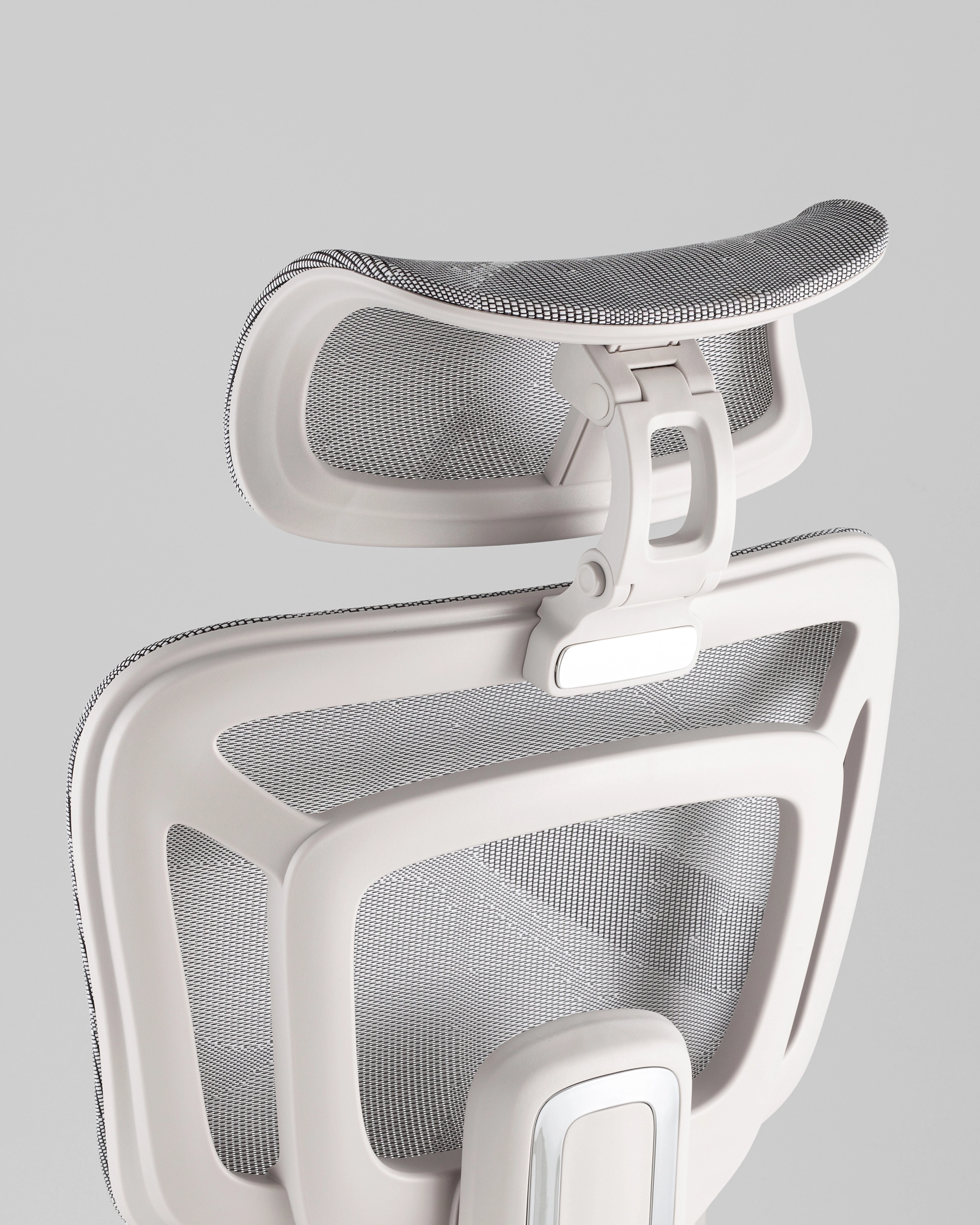 Кресло офисное TopChairs Nimbus белая сетка белый пластик