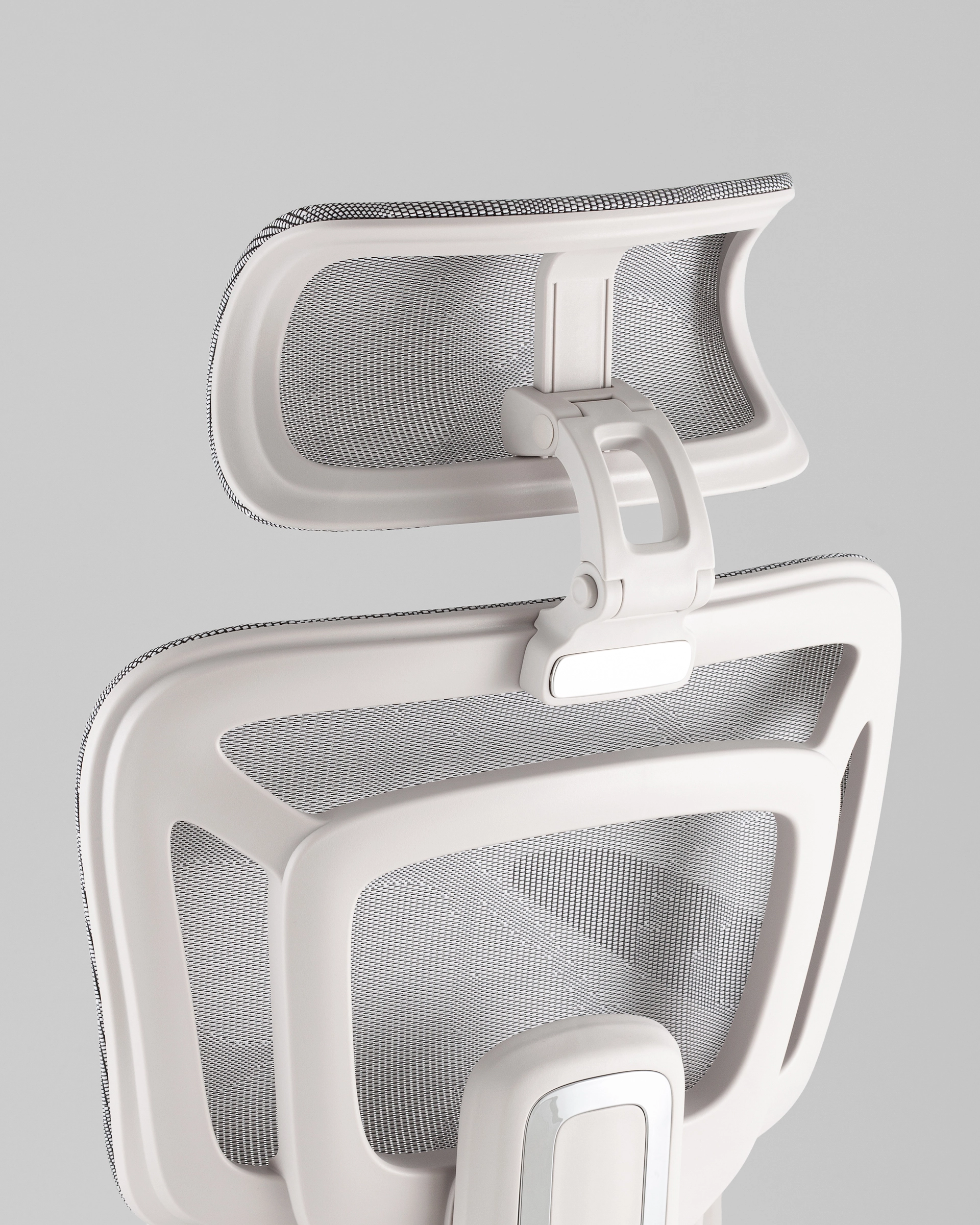 Кресло офисное TopChairs Nimbus белая сетка белый пластик