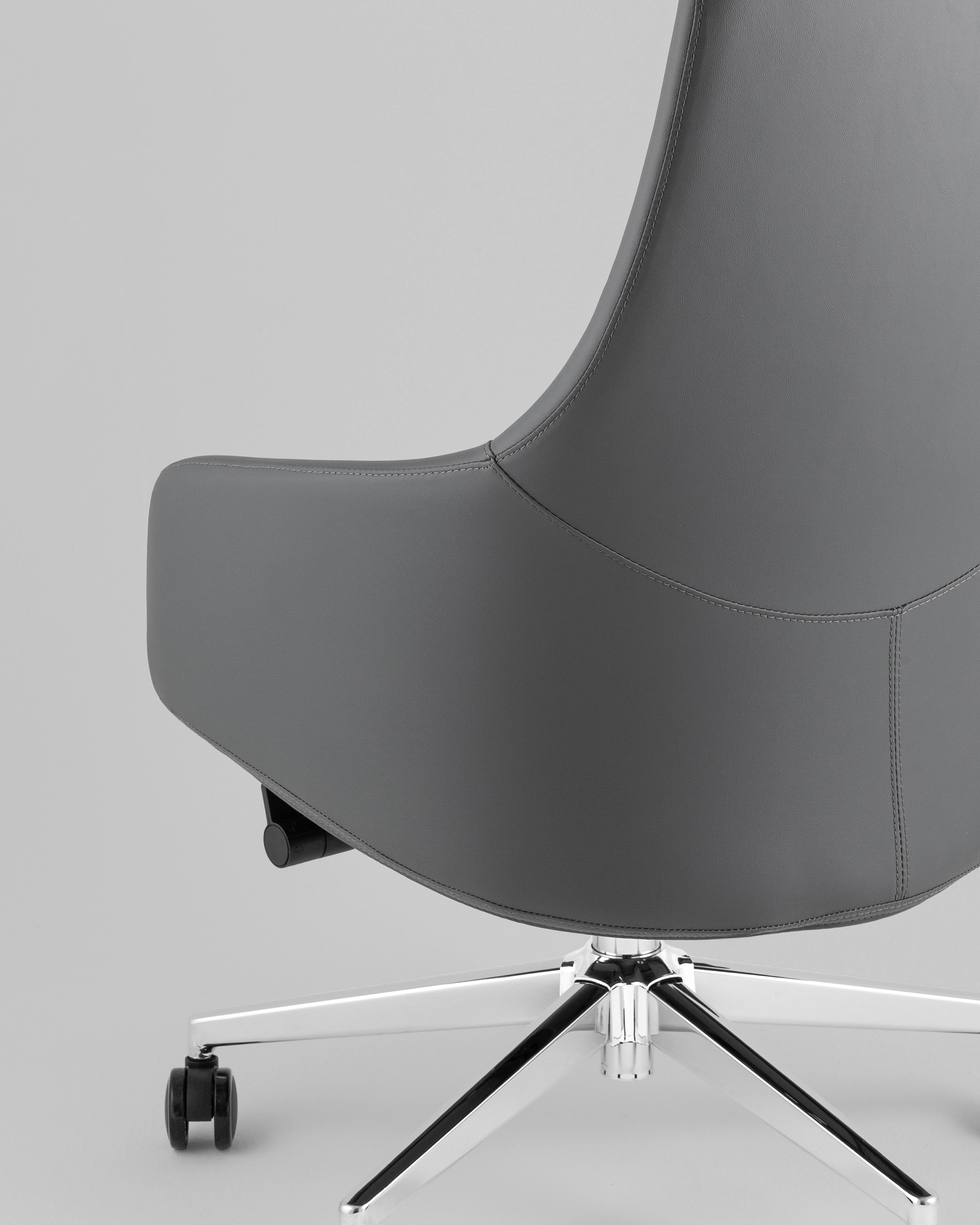 Кресло руководителя TopChairs Velaro серый