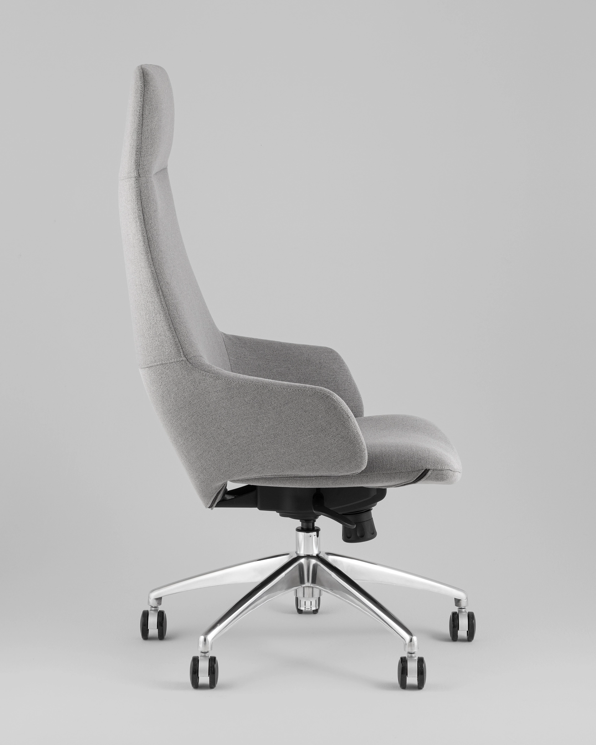 Кресло руководителя TopChairs Bow в ткани серый