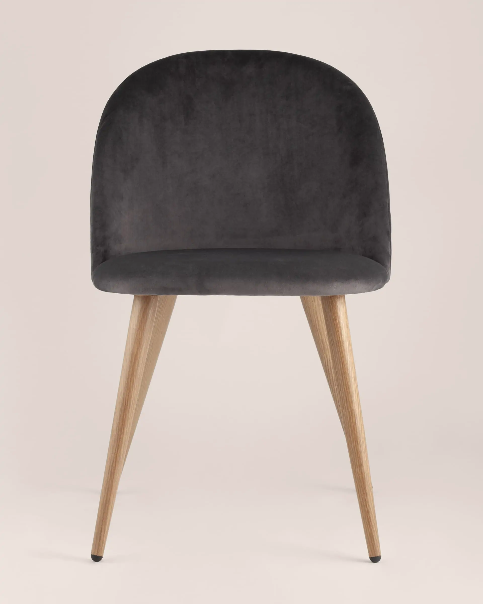 Обеденная группа стол Target 80*80, 4 стула Лион велюр с ромбами серый