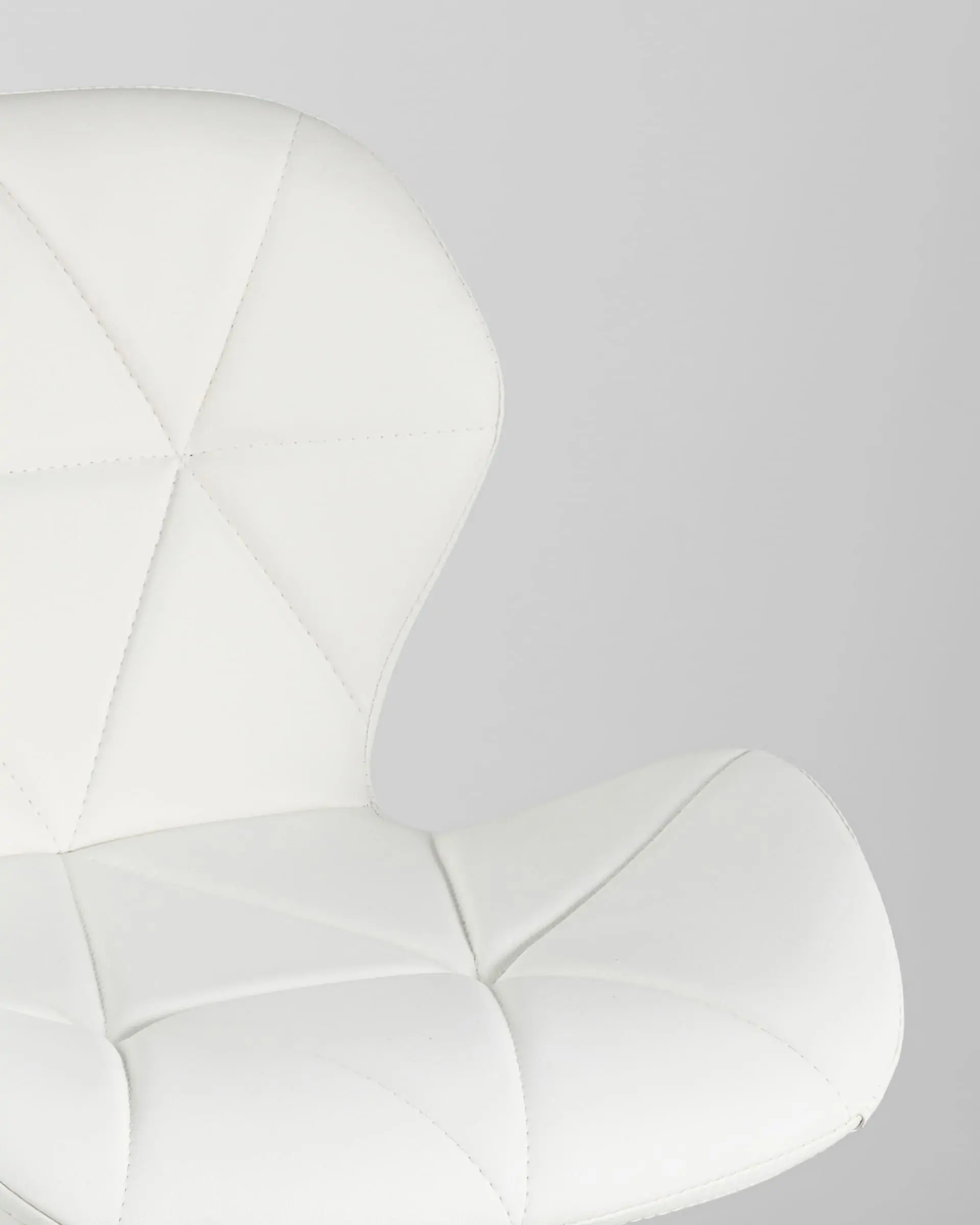 Обеденная группа стол Target 80*80, 4 стула Бон экокожа белый