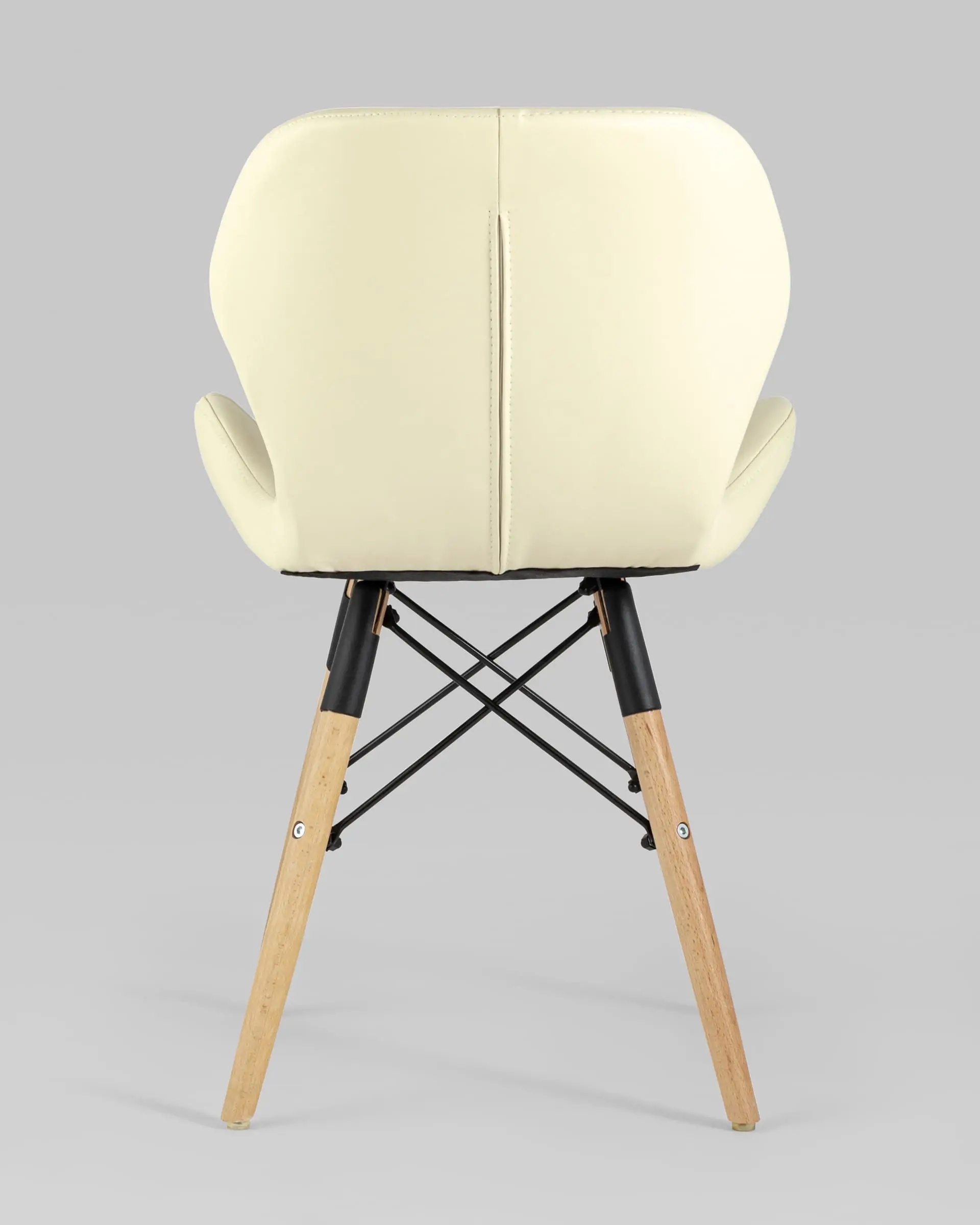 Обеденная группа стол Target 80*80, 4 стула Бон экокожа бежевый