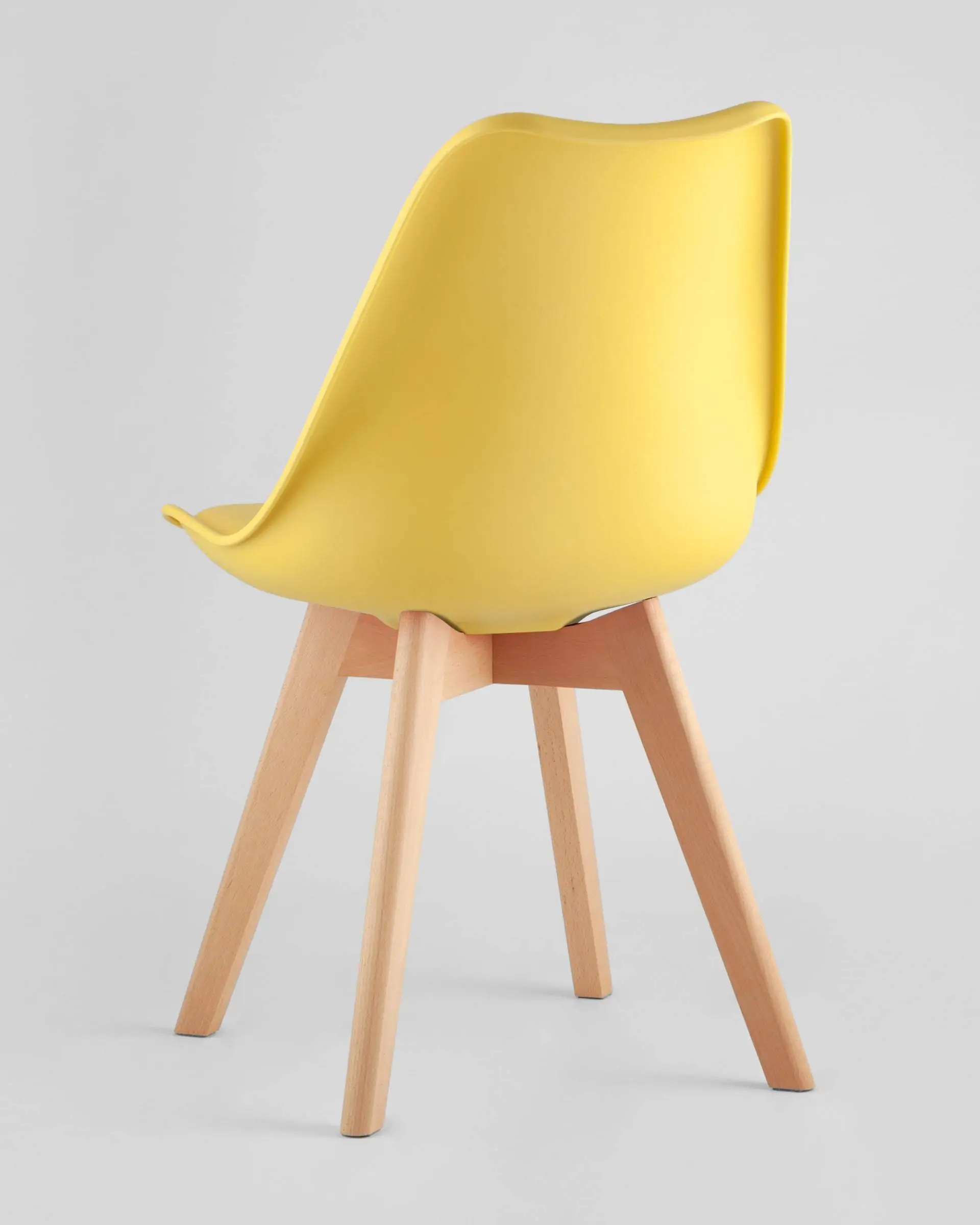 Обеденная группа стол Target 80*80, 4 стула FRANKFURT желтый