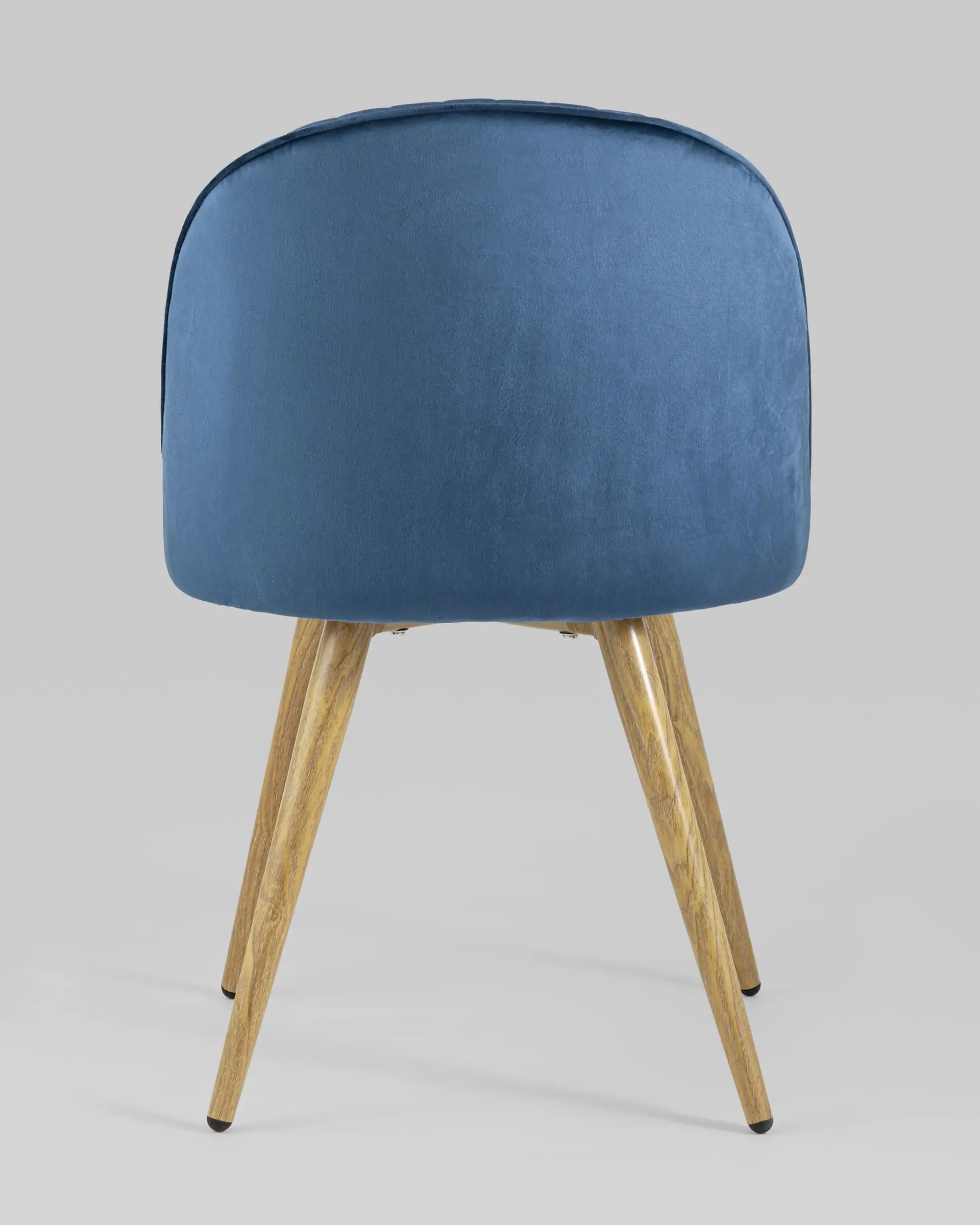 Обеденная группа стол Target 80*80, 4 стула Лион Страйпс велюр голубой