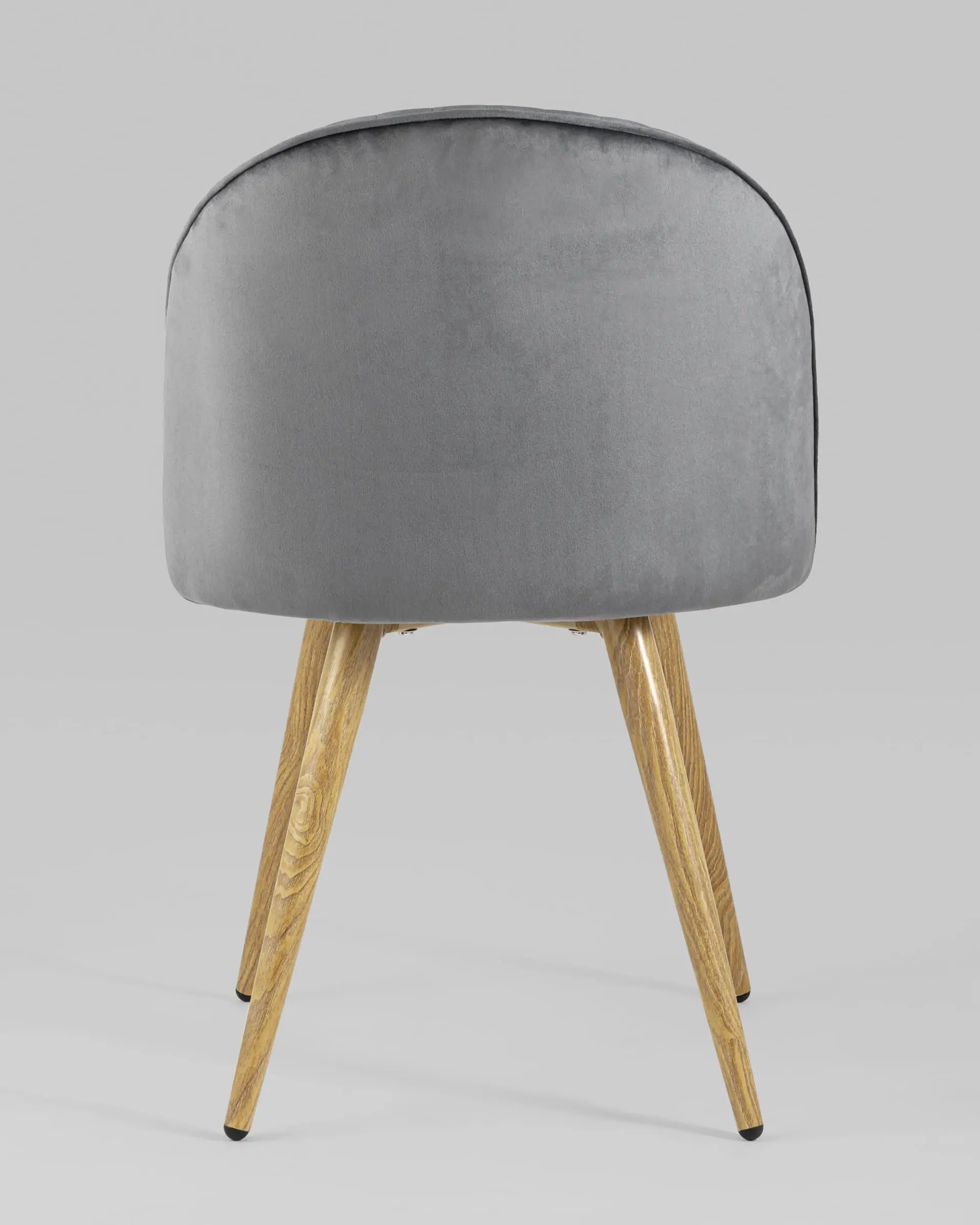 Обеденная группа стол Target 80*80, 4 стула Лион Страйпс велюр серый