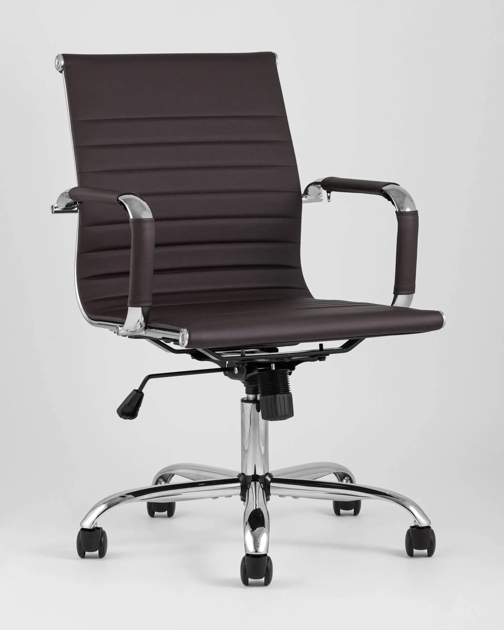Кресло офисное TopChairs City S коричневое