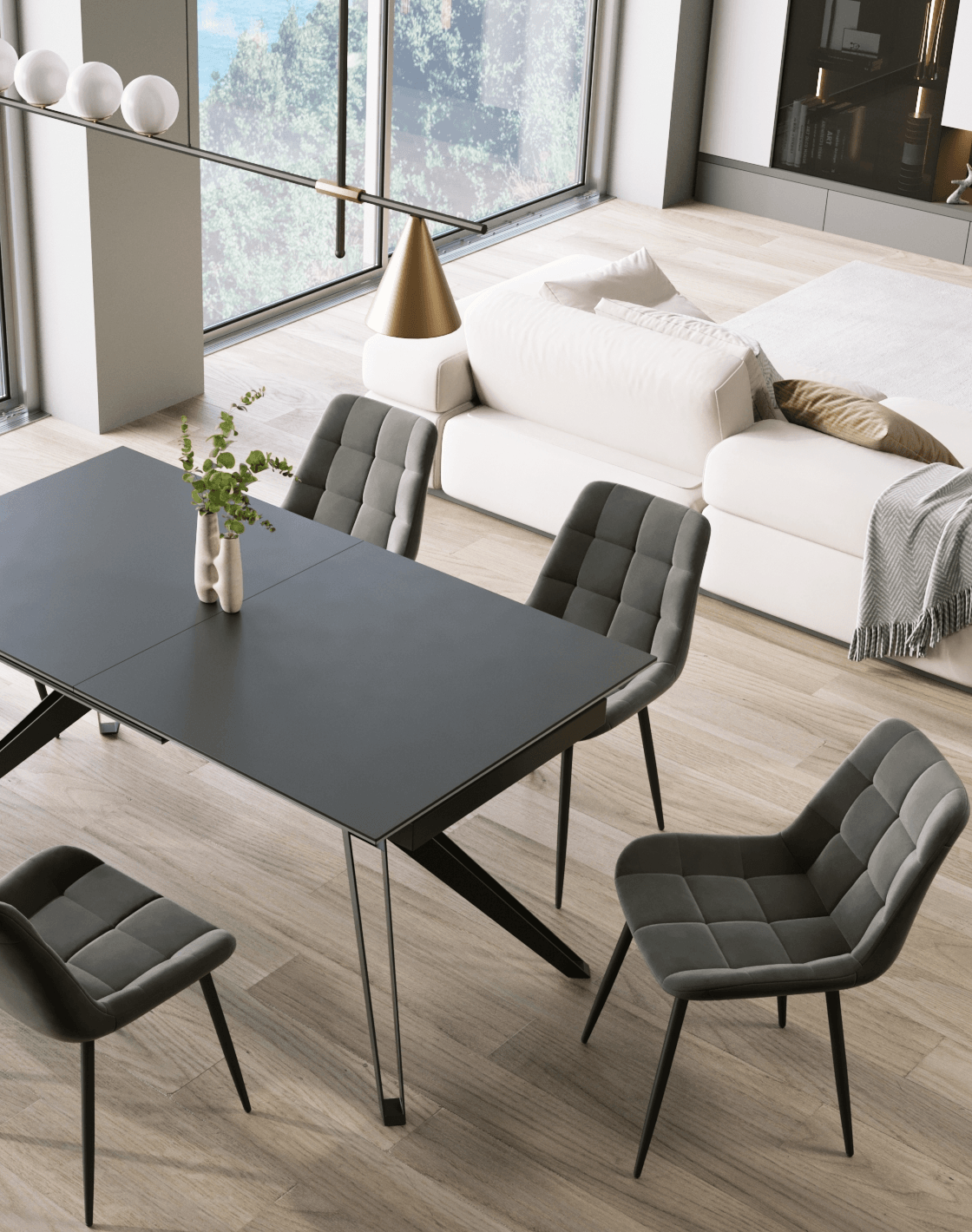 Стул Флекс, Светильник подвесной Holly