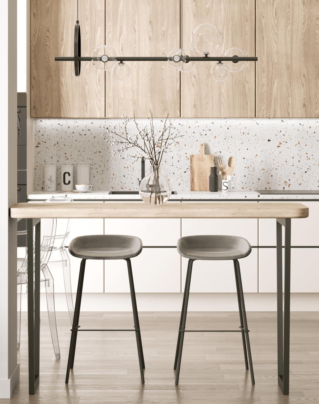 Стул барный Beetle