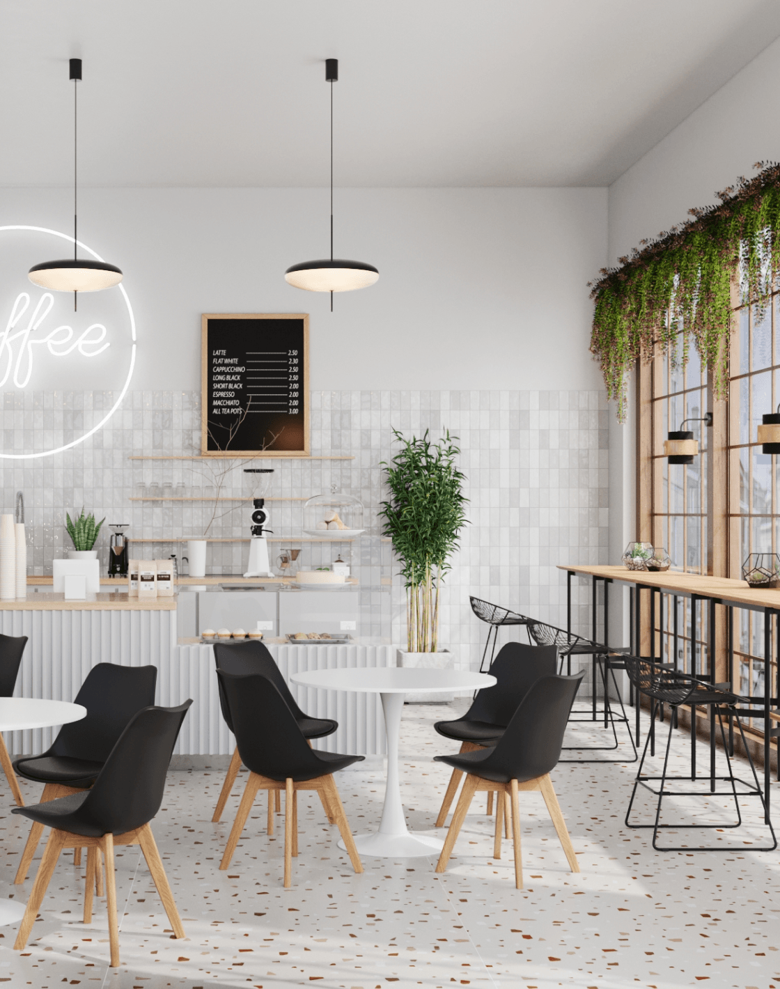 Бра Gela, Стол Tulip, Сттул FRANKFURT, Стол барный Knobb, Стул полубарный UFO