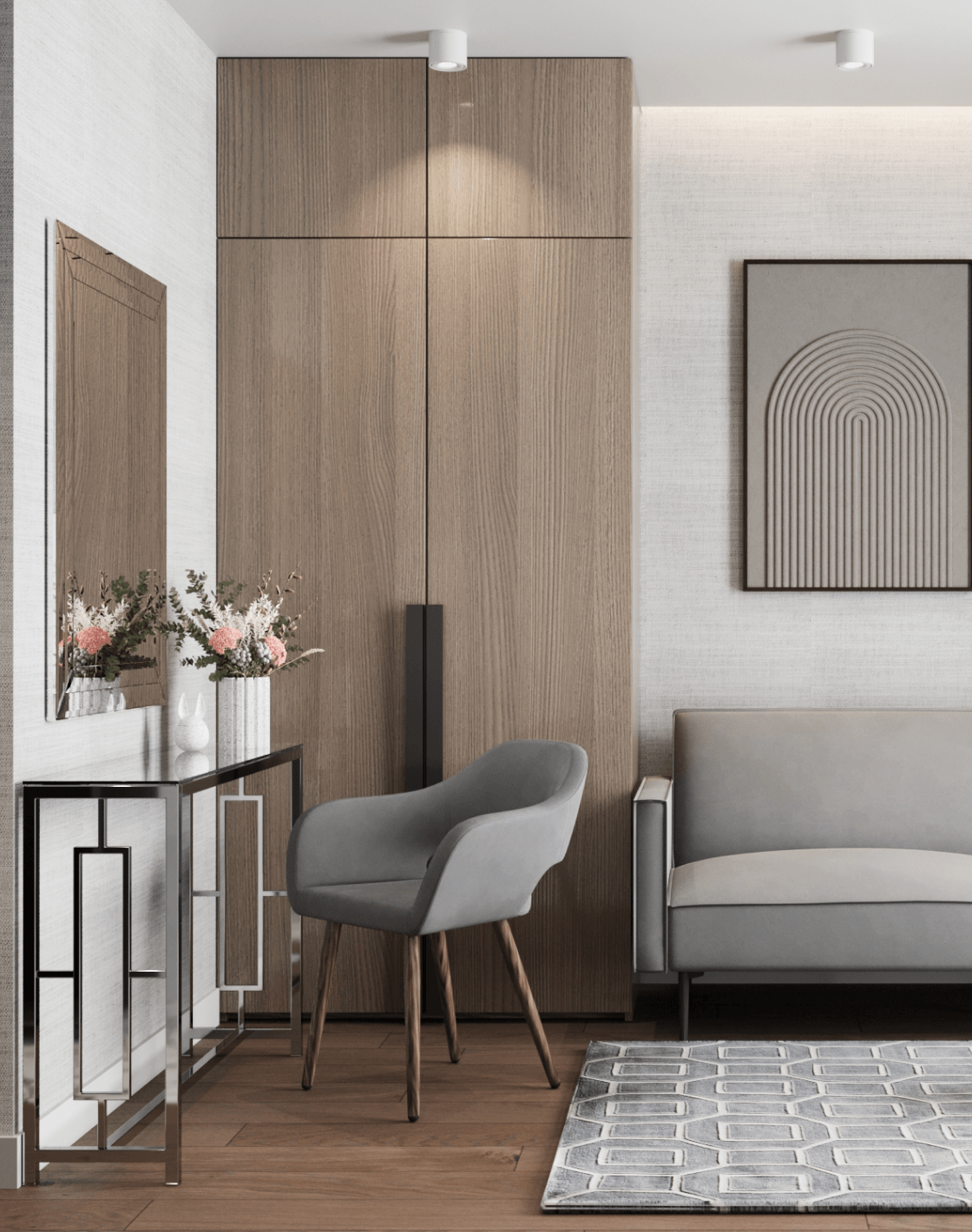 Диван Кассель, Консоль Бруклин