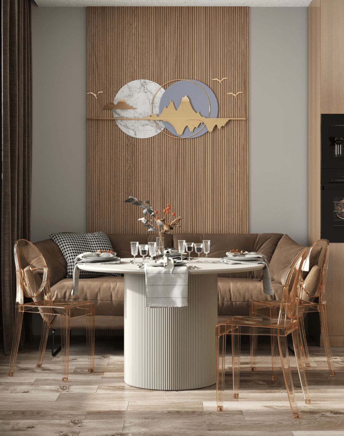 Стол Ballet, Стул Victoria Ghost New