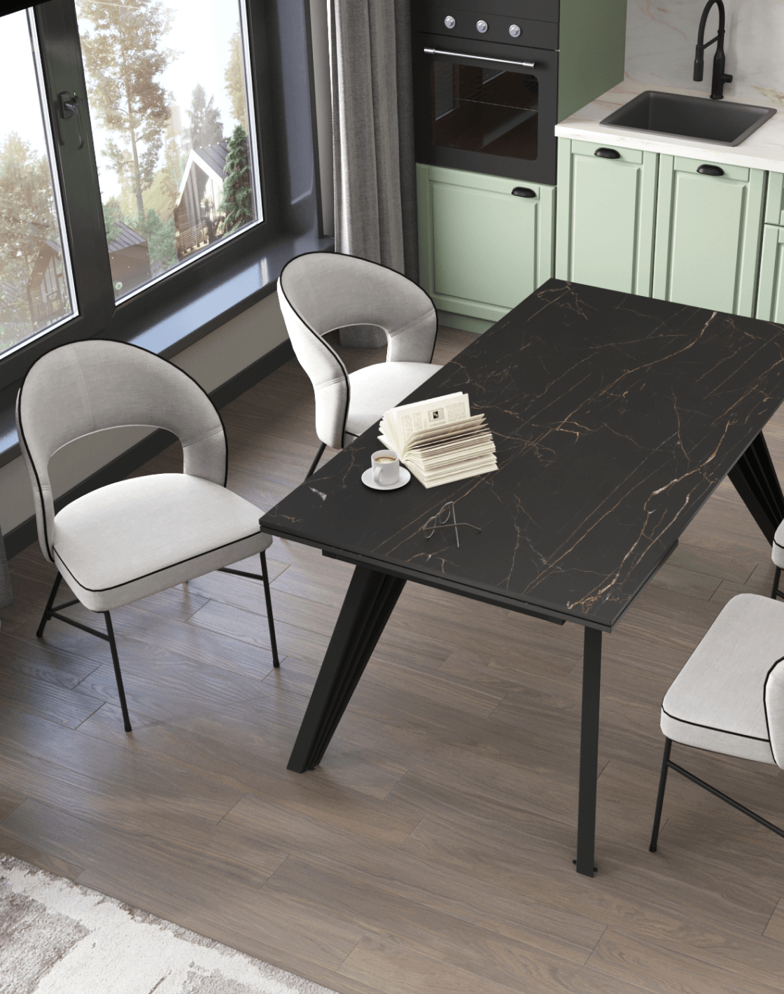 Стул Найла, Стол Пандора