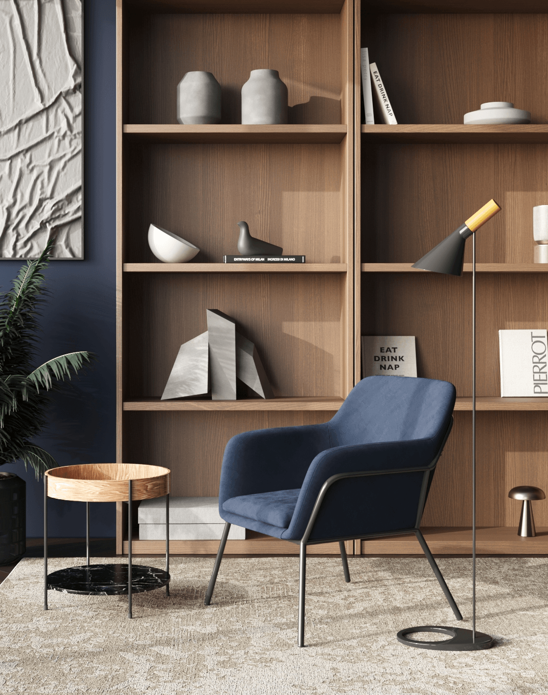 Торшер Turin, Журнальный столик Спэйс