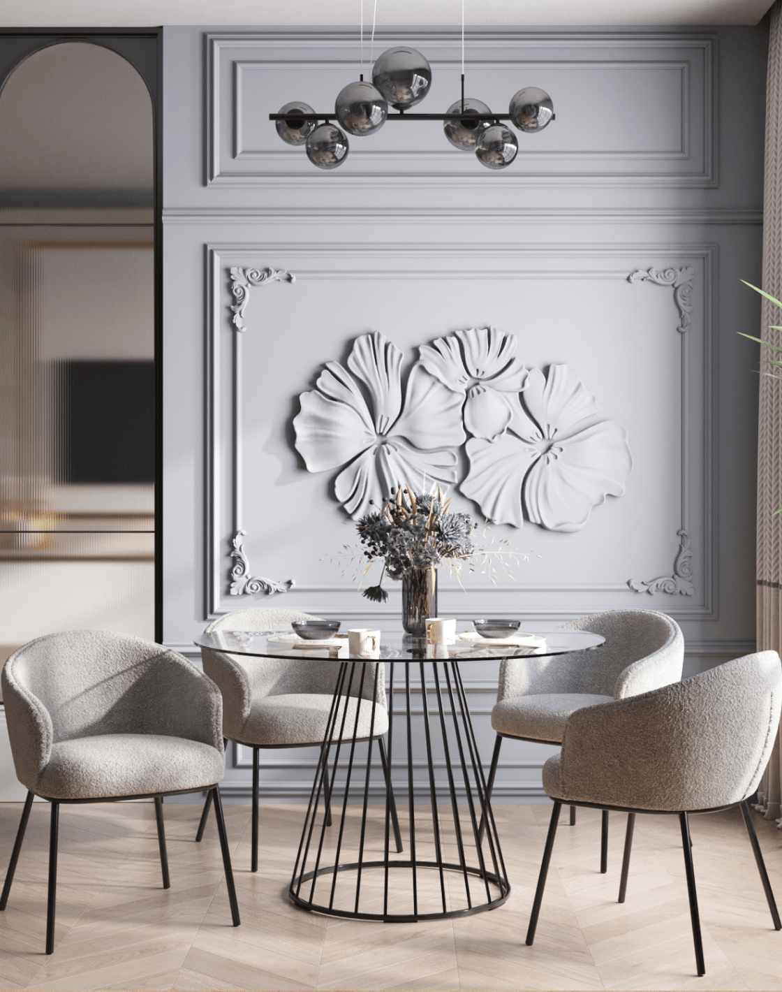 Стул Дон, Стол Ливерпуль, Светильник подвесной Renny Стул Дон, Стол Ливерпуль, Светильник подвесной Renny