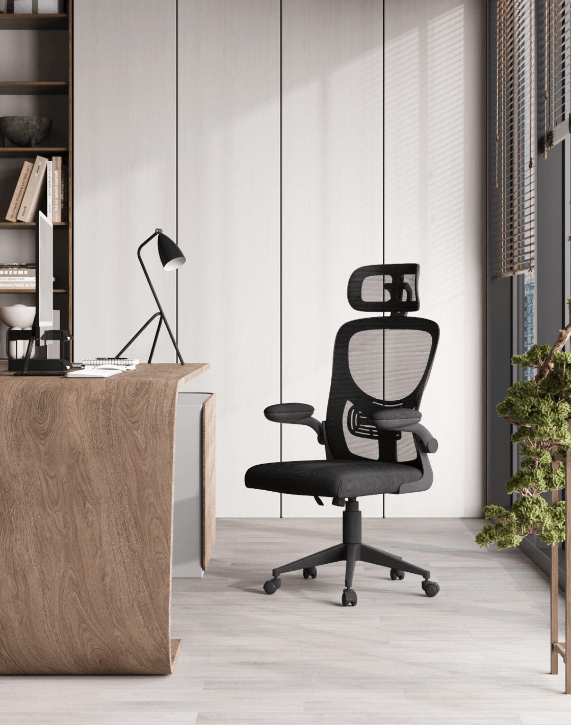 Настольная лампа Show, Кресло офисное TopChairs Airone 