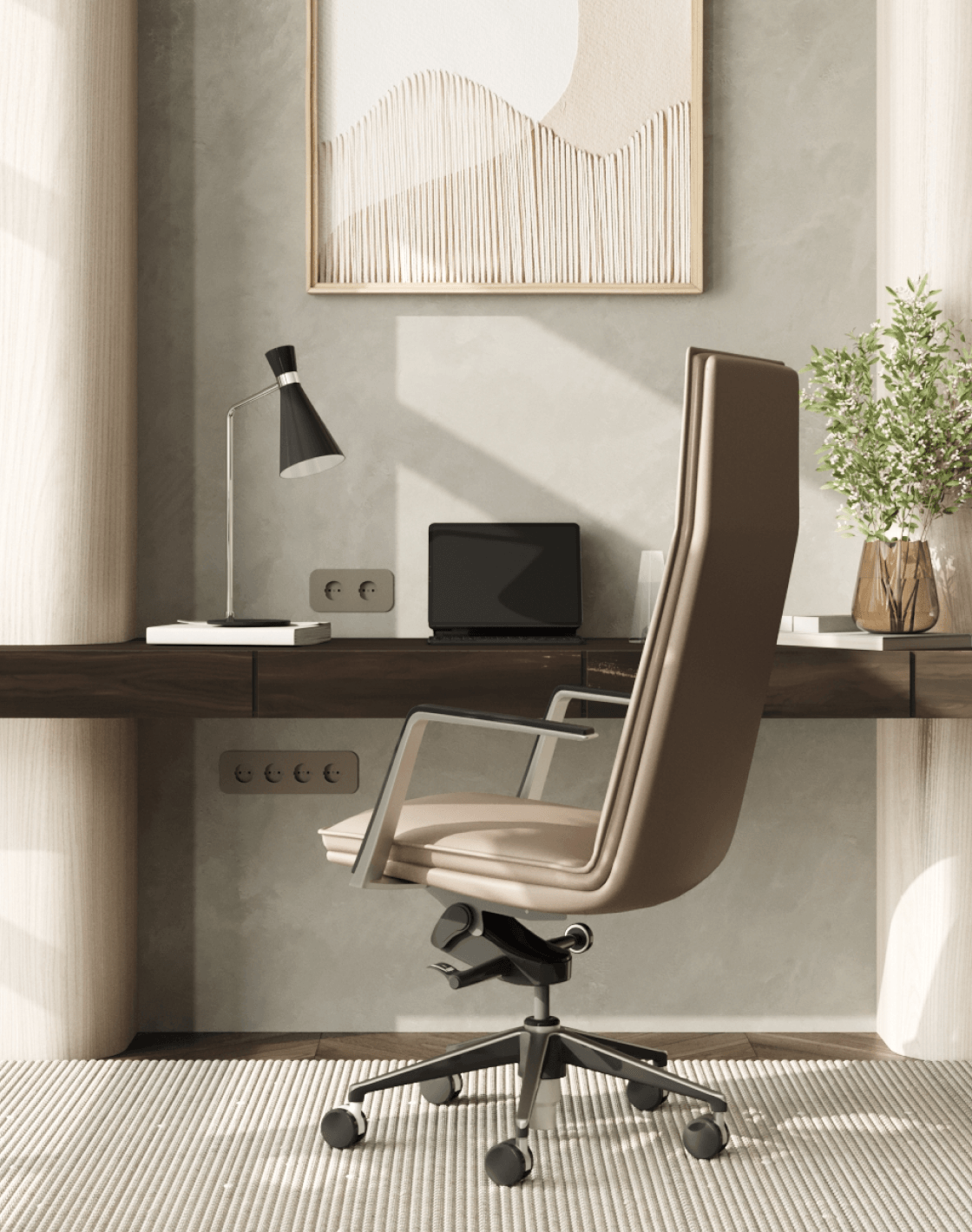 Настольная лампа Page, Кресло руководителя TopChairs Arrow