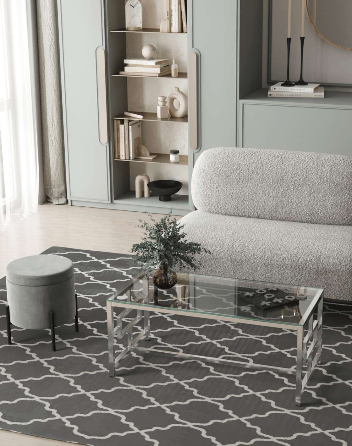 Пуф Грейс, Журнальный столик Бруклин