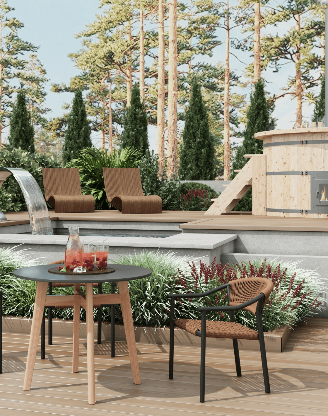 Стол Syna, Стол Target Circle