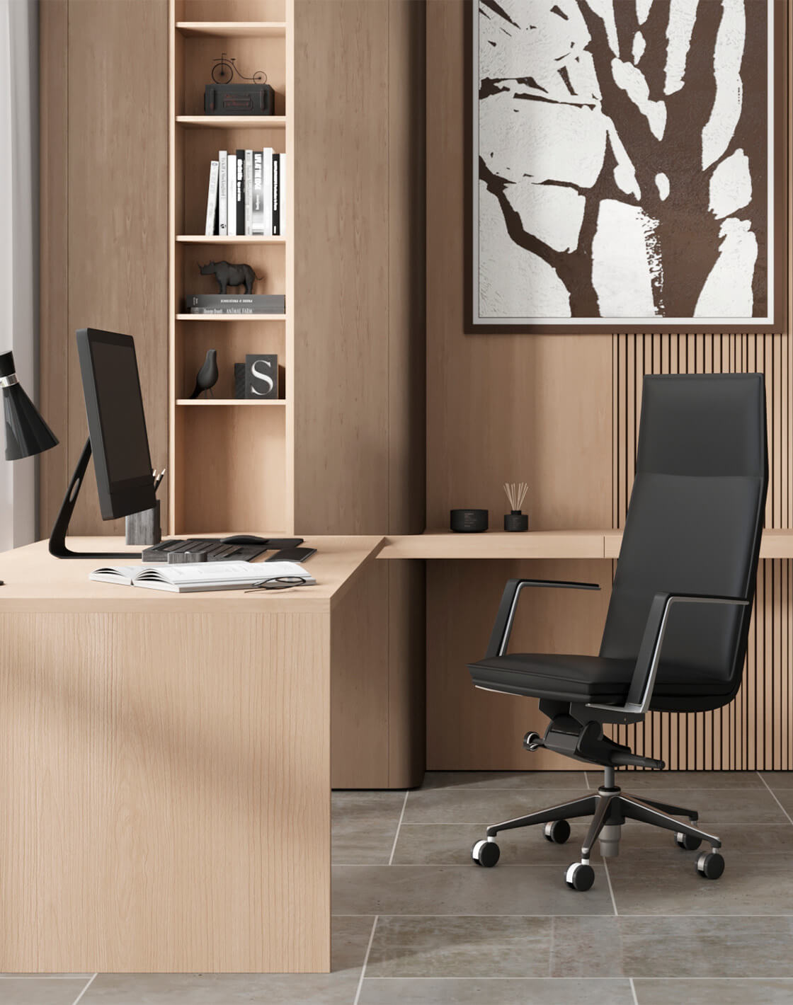 Настольная лампа Page, Кресло руководителя TopChairs