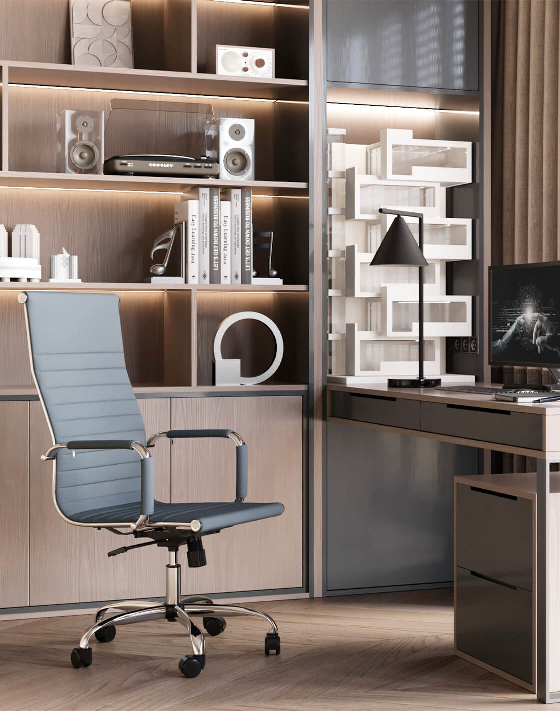 Настольная лампа Omaha, Кресло руководителя TopChairs