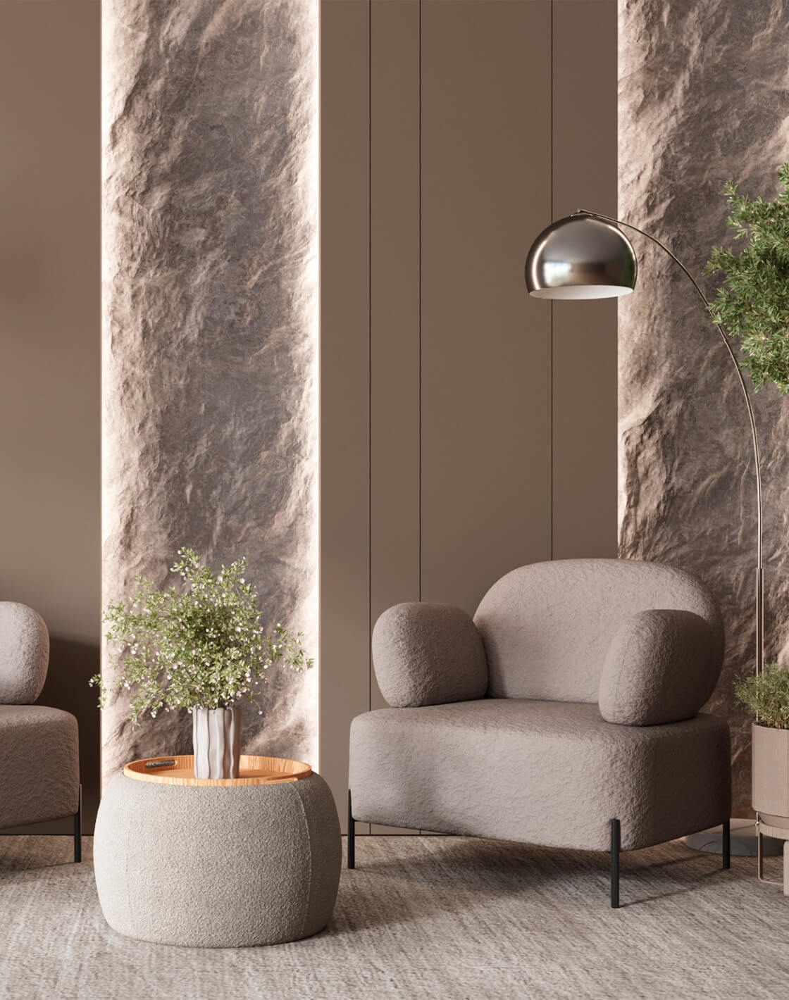  Торшер Arco, Кресло Кэнди, Пуф-трансформер Люкке 